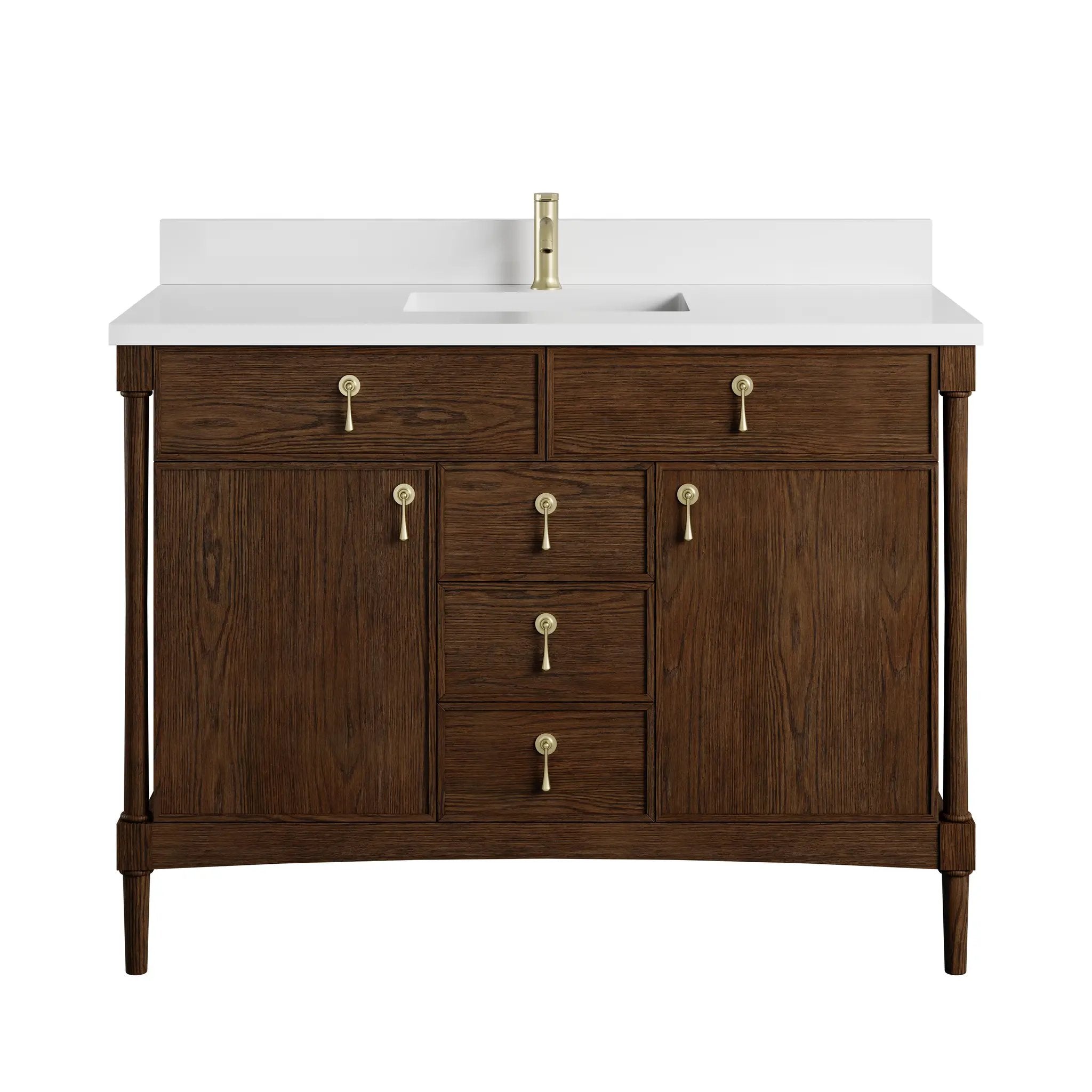 sable oak vanity