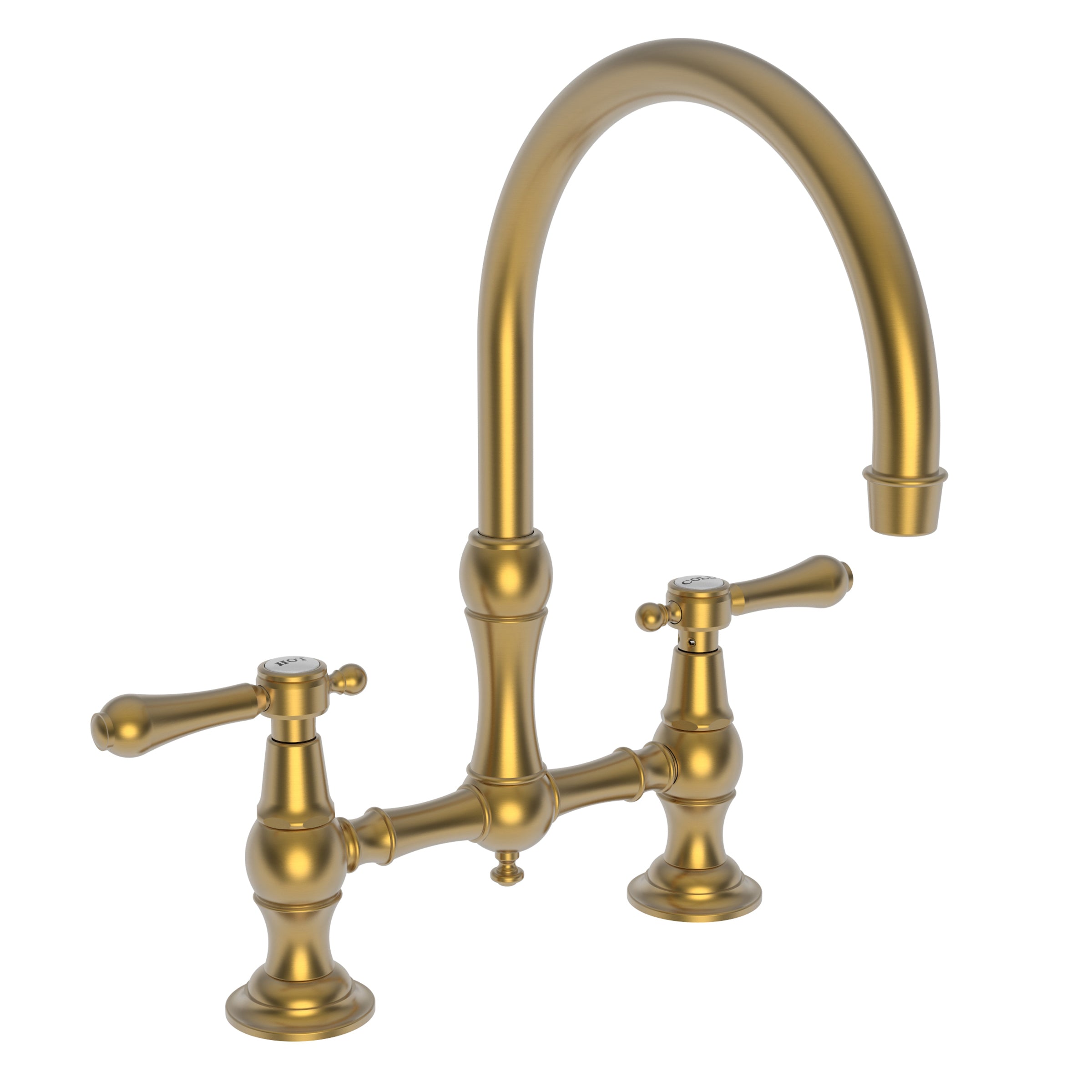 Newport Brass Chesterfield Kitchen Bridge Faucet