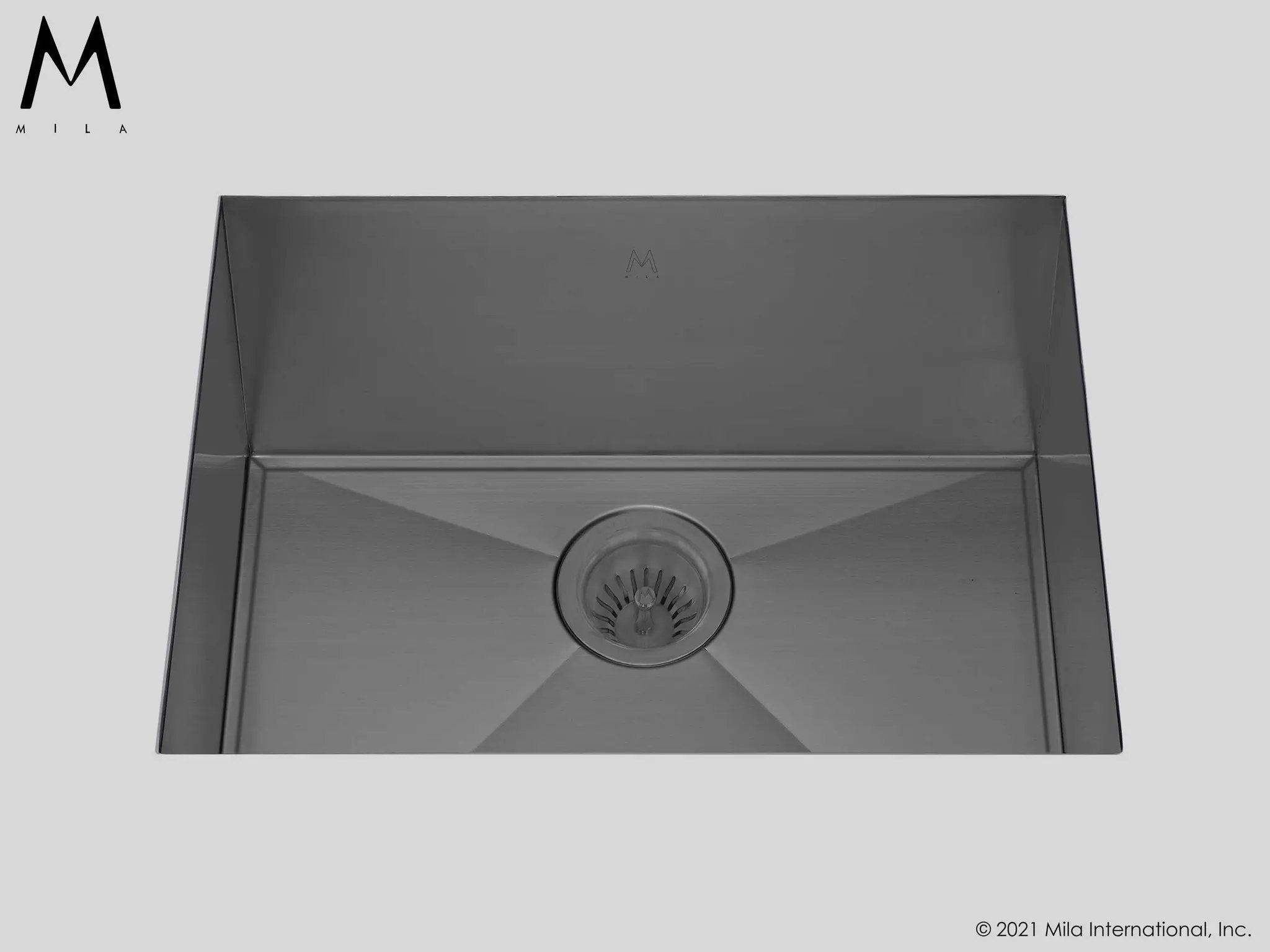 MILA ORION Single Bowl Under Mount 25 x 18.5 Kitchen Sink by Mila International
