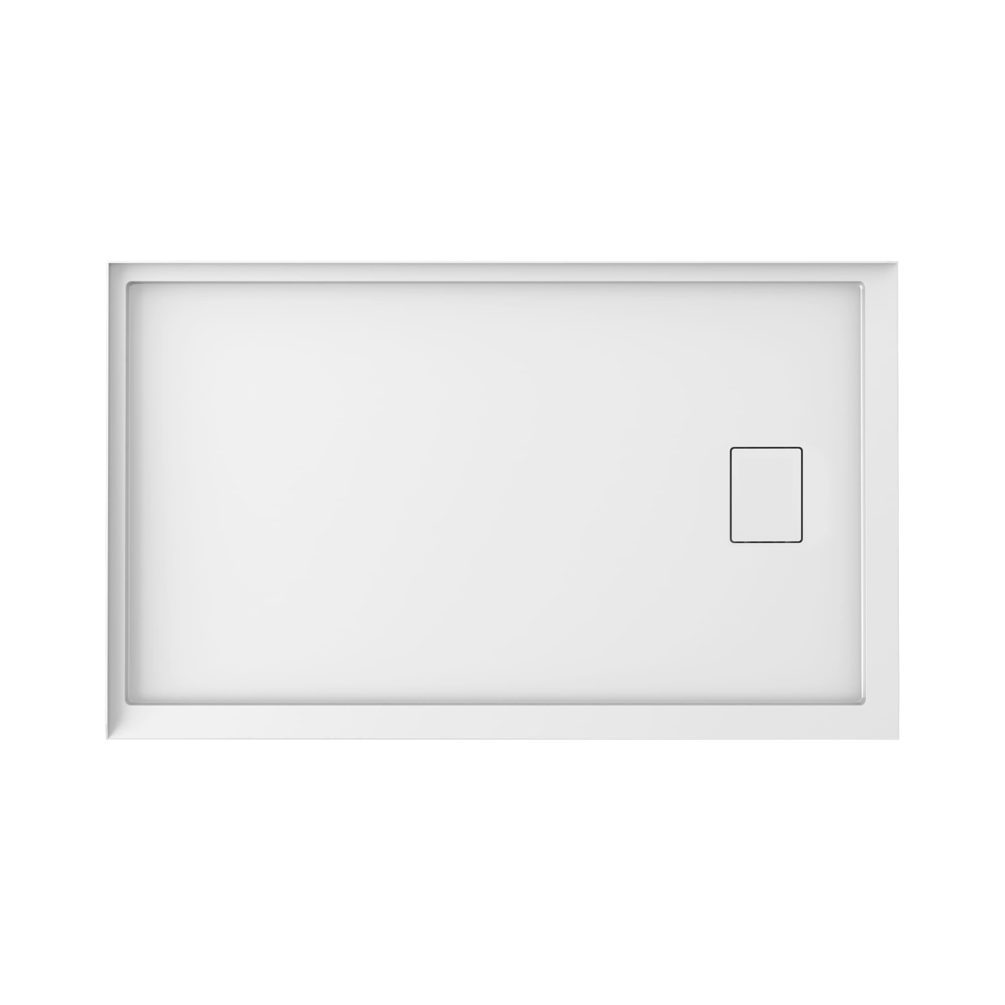 Neptune Cache Acrylic Shower Base in White