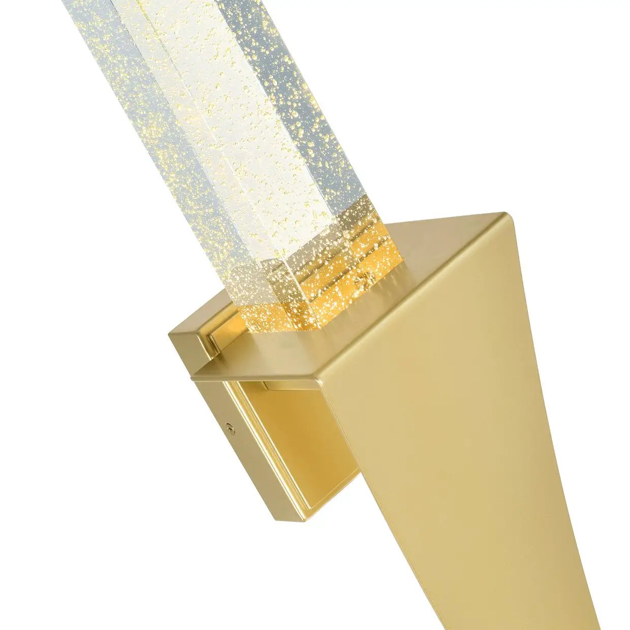 satin gold mount base