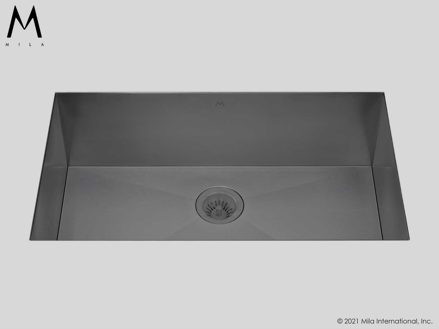 MILA FLATIRON Single Bowl Under Mount 34 x 18.5 Kitchen Sink