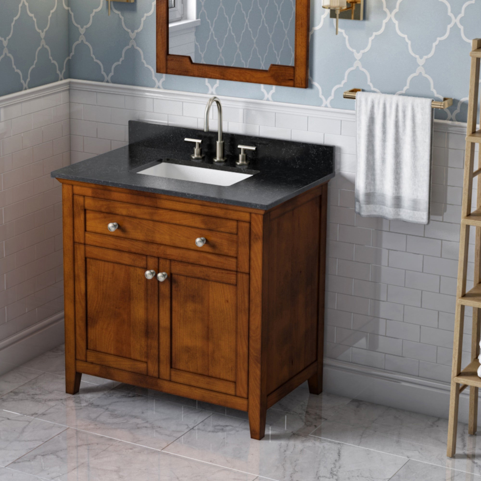 Jeffrey Alexander 36" Chatham Vanity Set