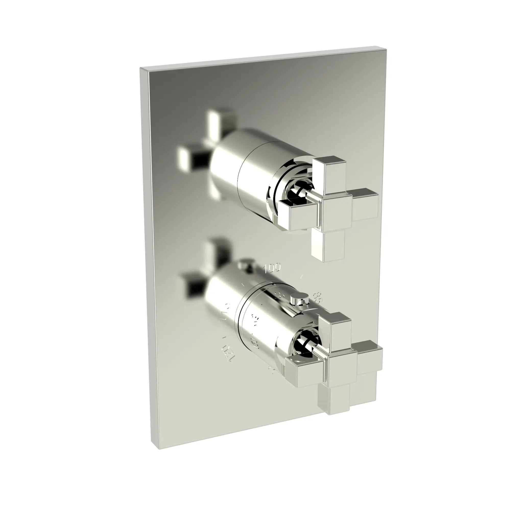 Newport Brass Malvina 1/2" Square Thermostatic Trim Plate with Handle by Newport Brass