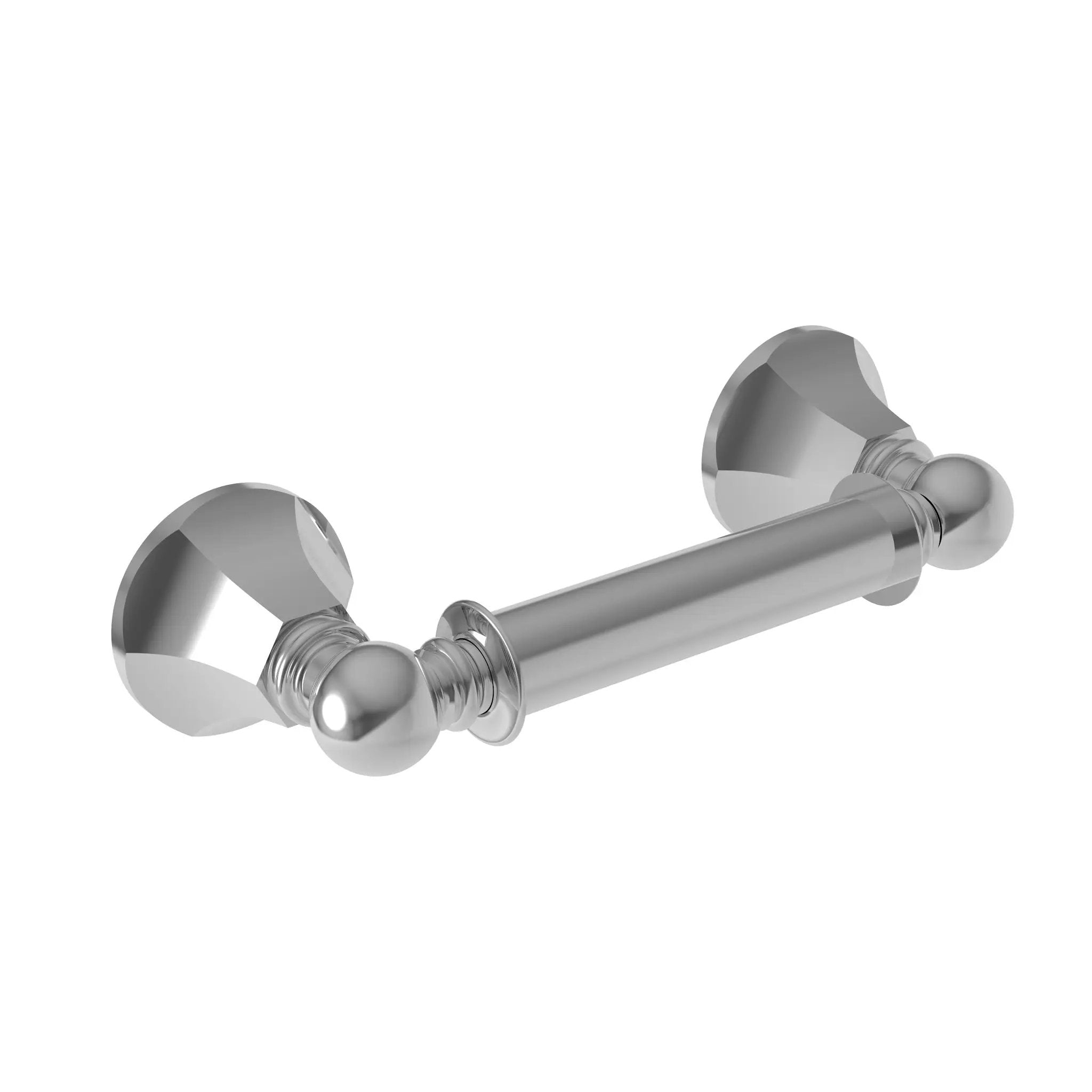 polished chrome tissue holder