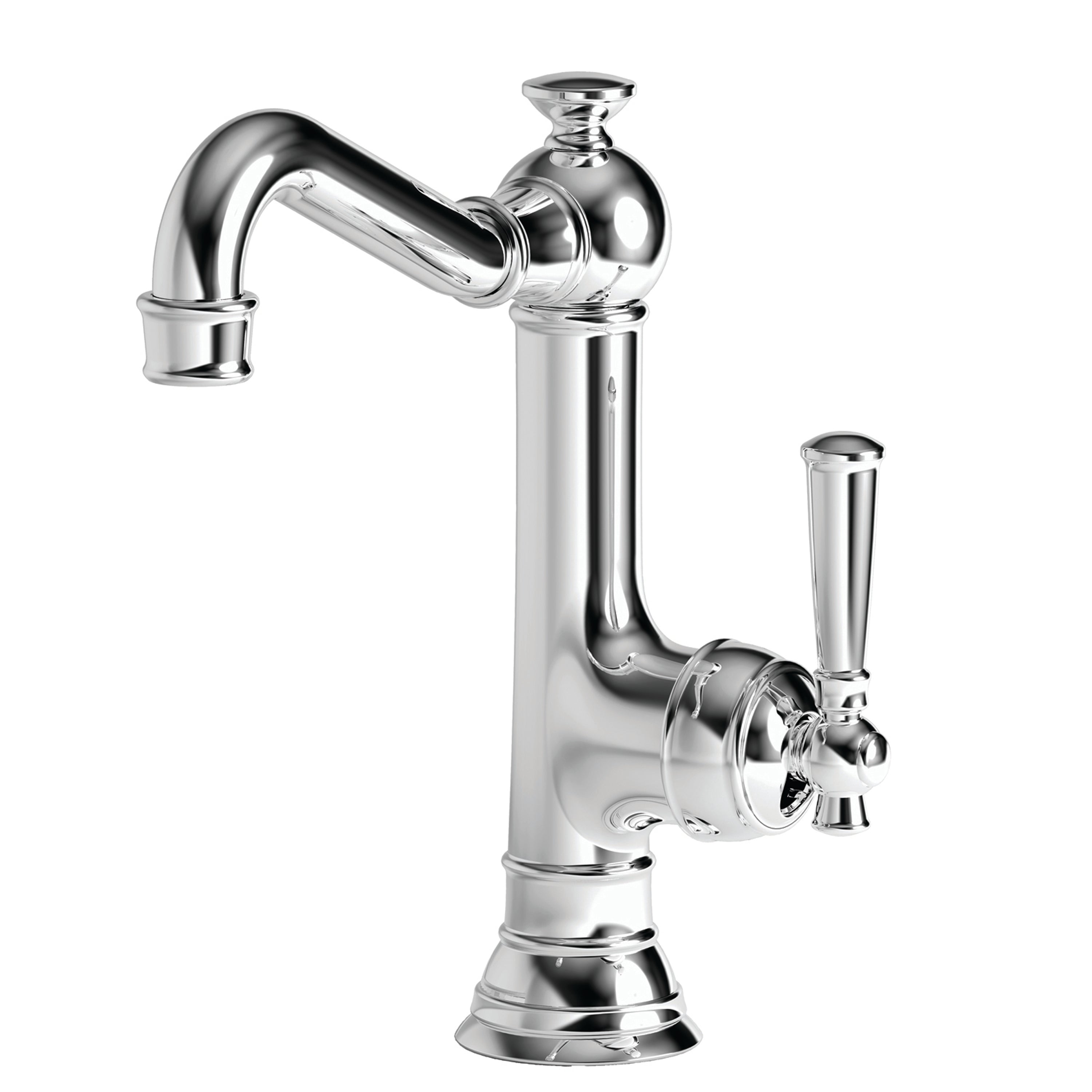 polished chrome bar faucet