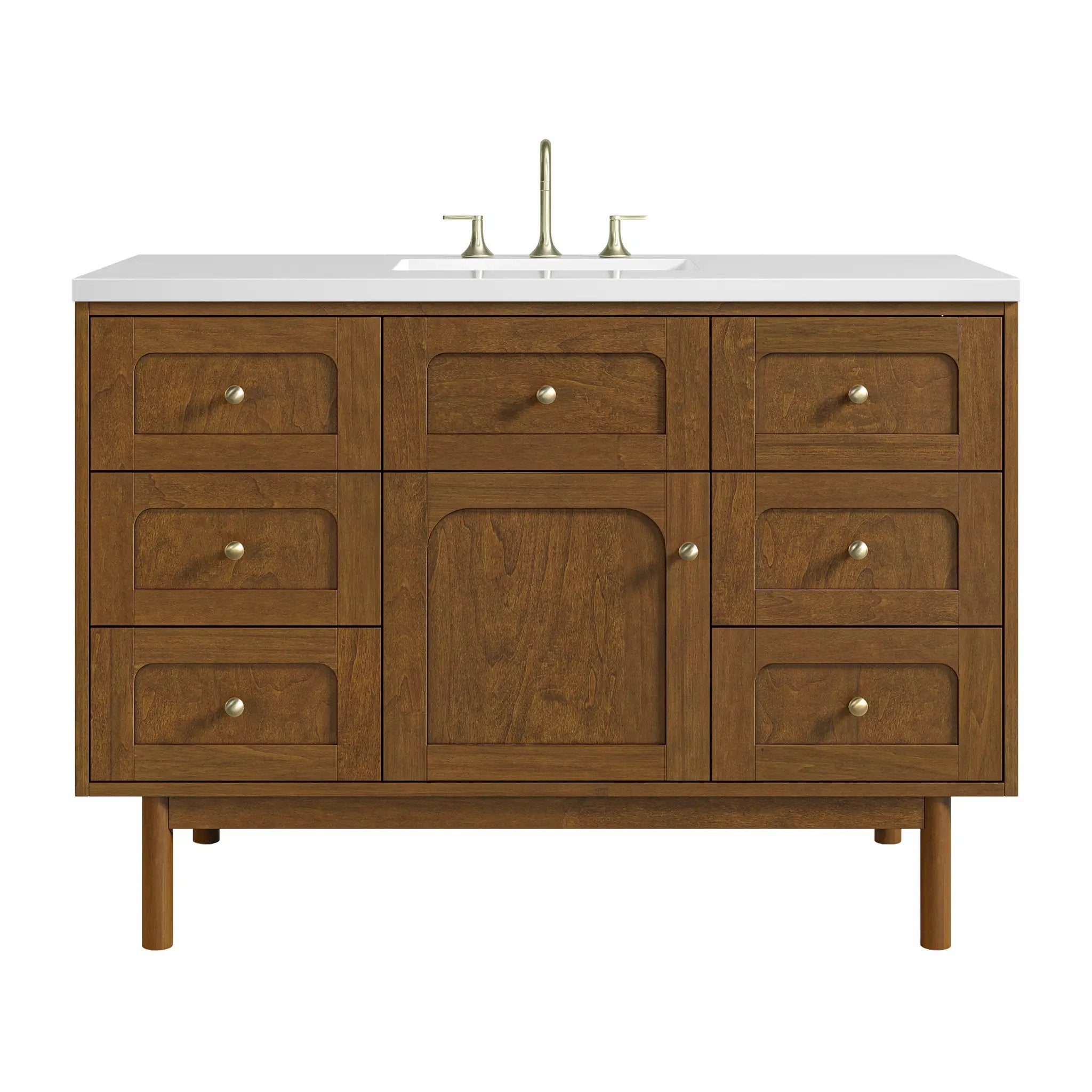 James Martin Laurent 48" Single Vanity Set - Honey Oak by James Martin Vanities