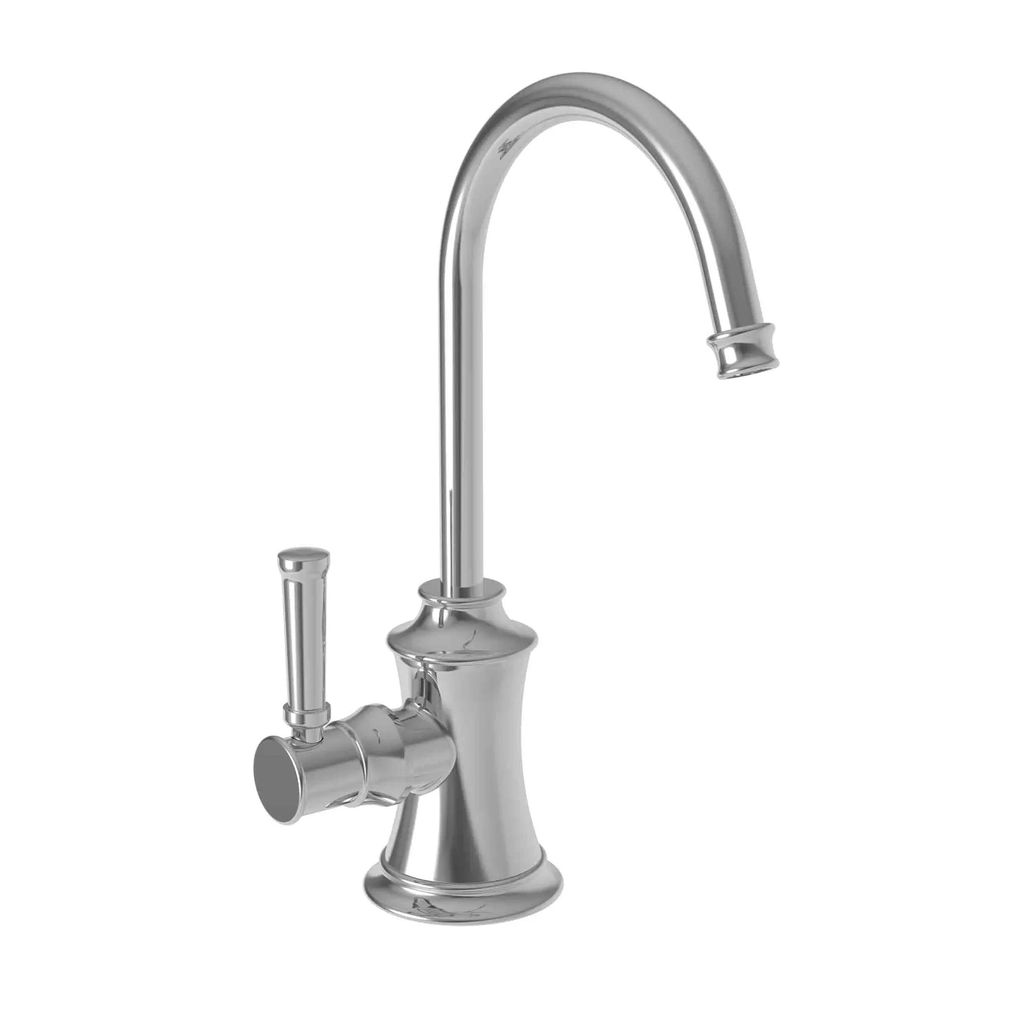 polished chrome water dispenser