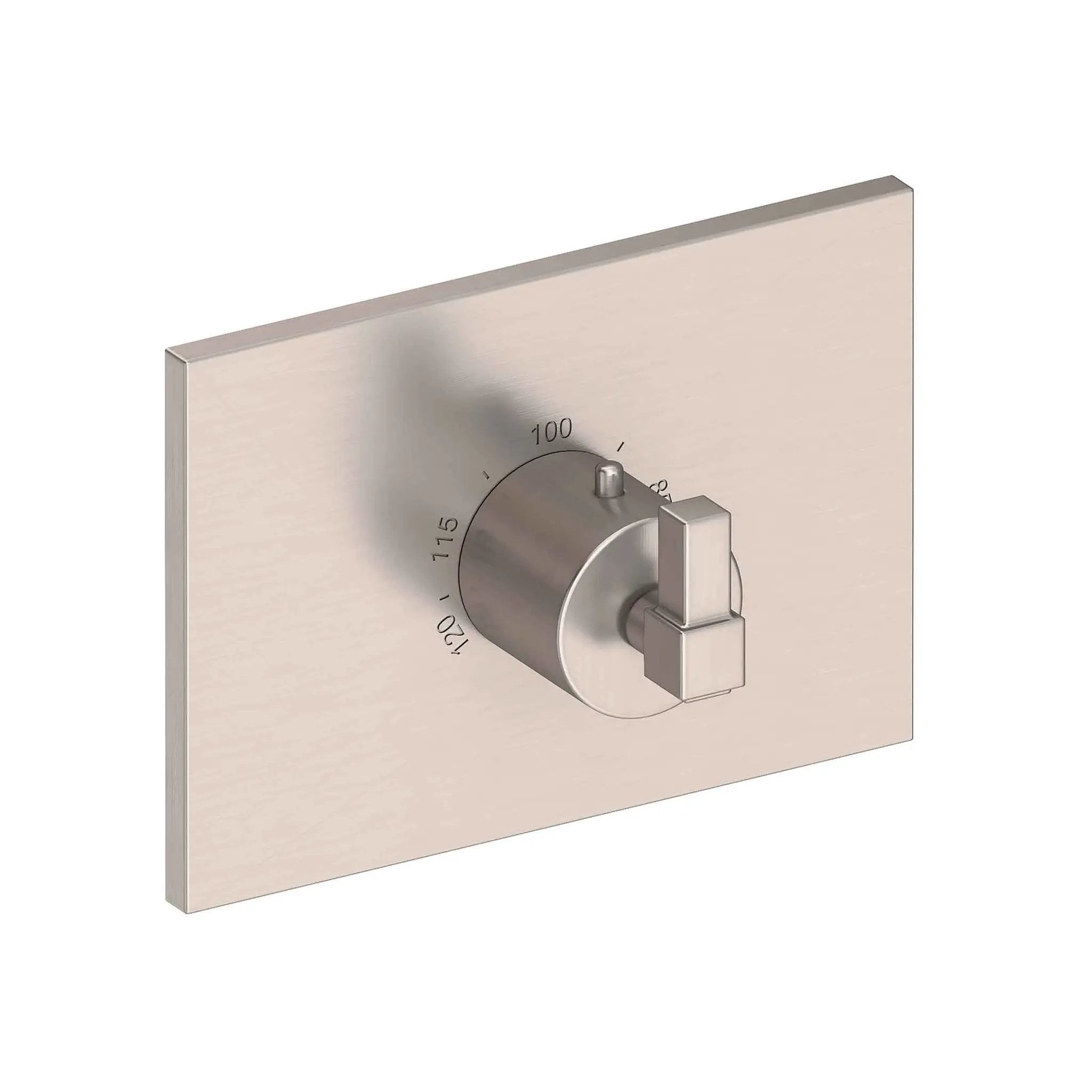 Newport Brass Malvina 3/4" Square Thermostatic Trim Plate with Handle by Newport Brass
