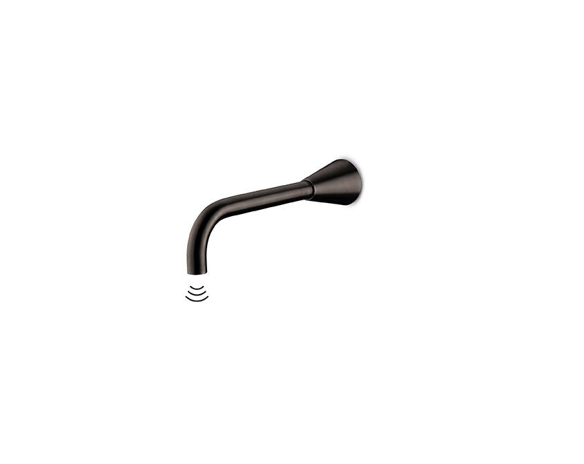 JEE-O Cone Touchless Wall Basin Tap Stainless Steel with Infrared On/Off Sensor