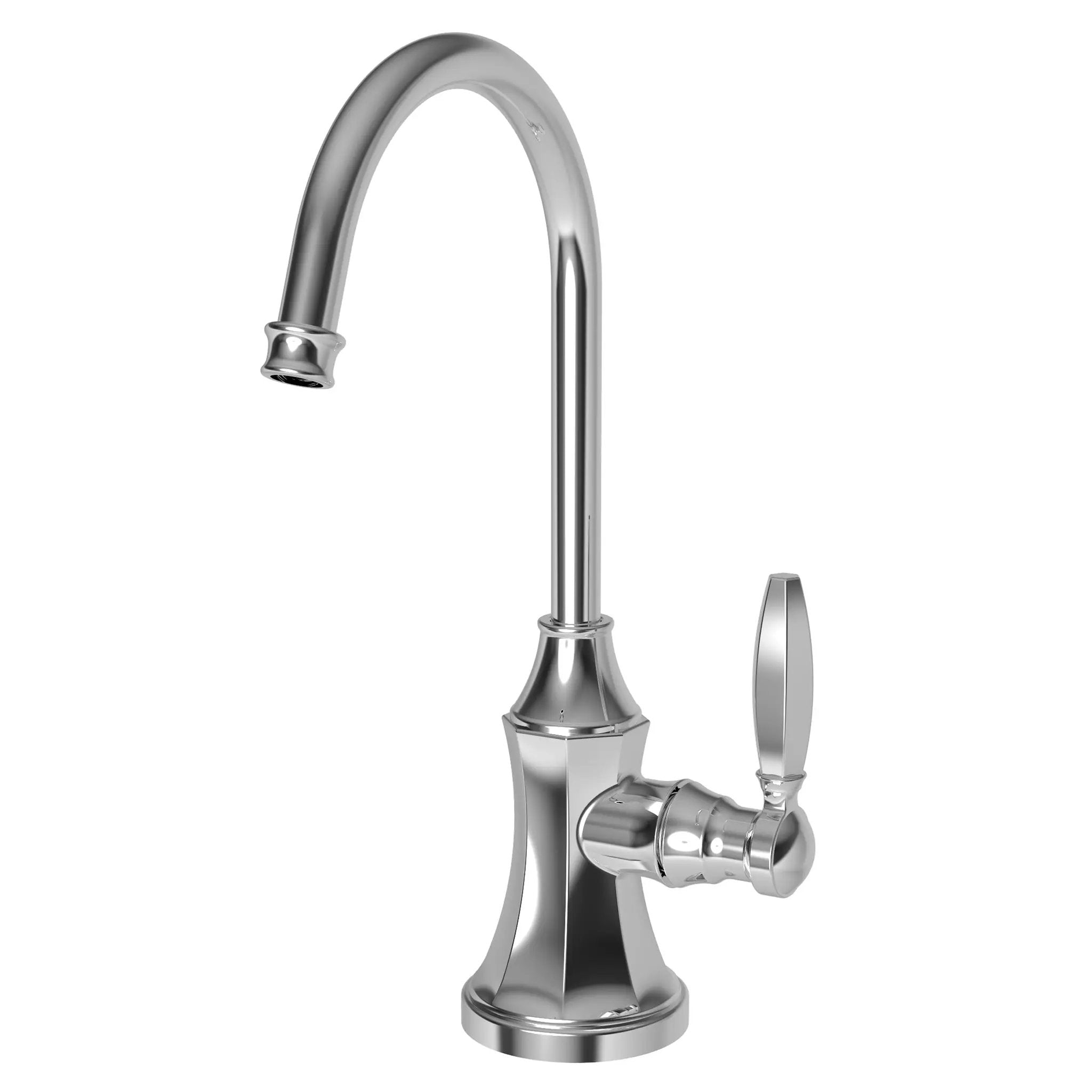 polished chrome water dispenser