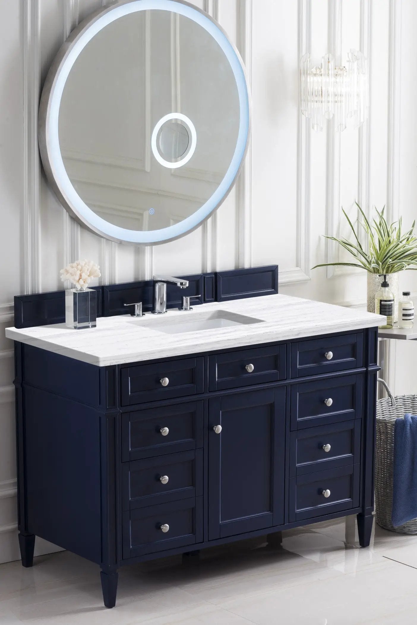 victory blue vanity