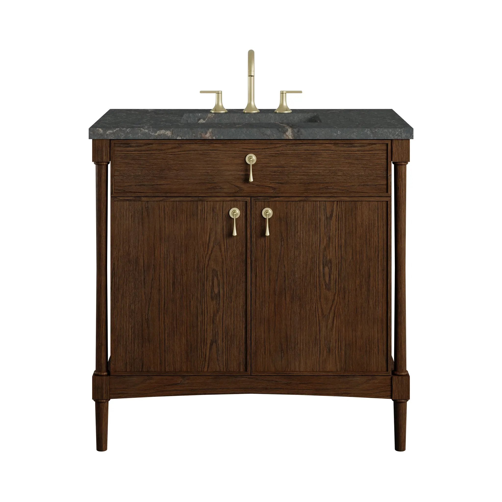 James Martin Kinnsden 36" Single Vanity Set - Sable Oak by James Martin Vanities