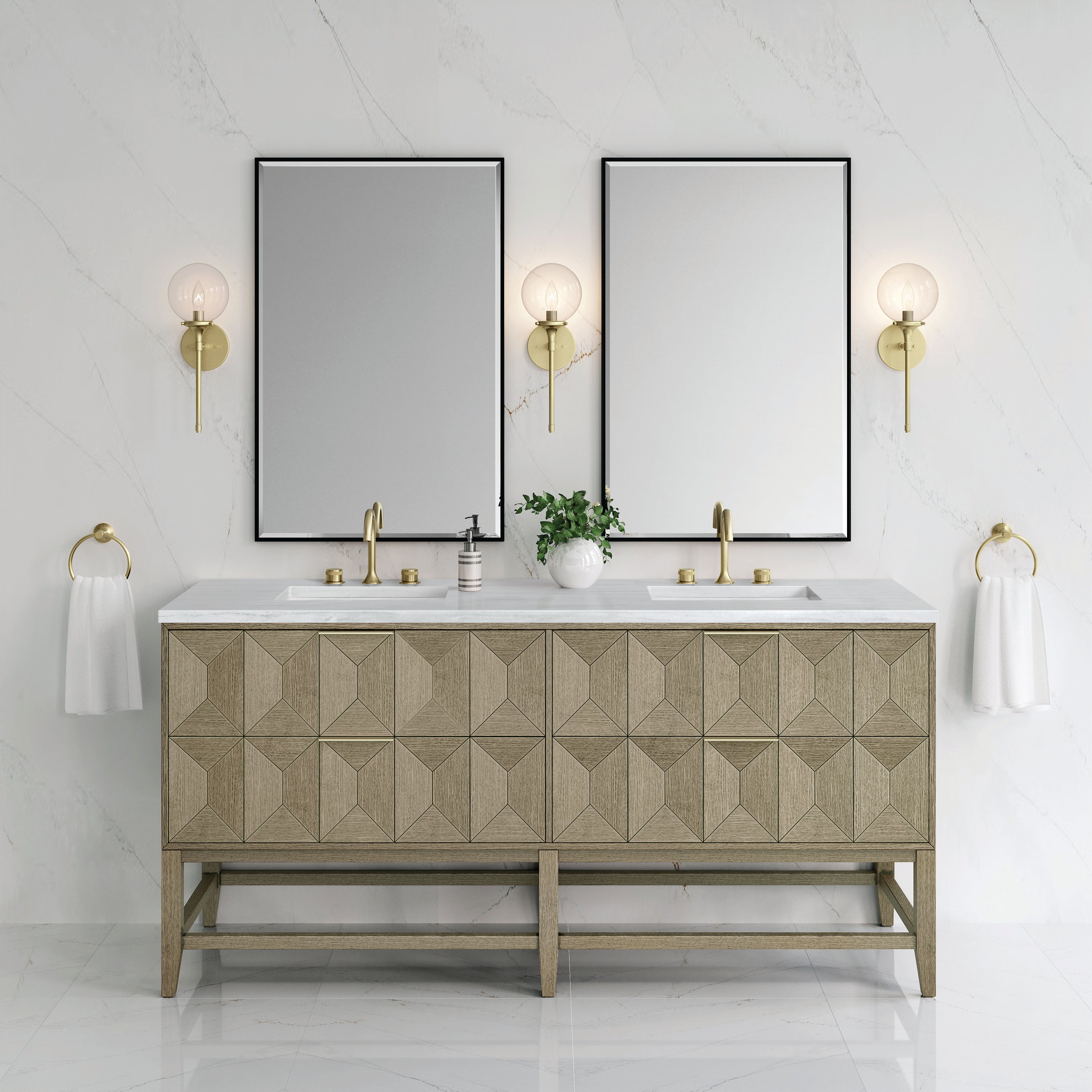 arctic fall top vanity