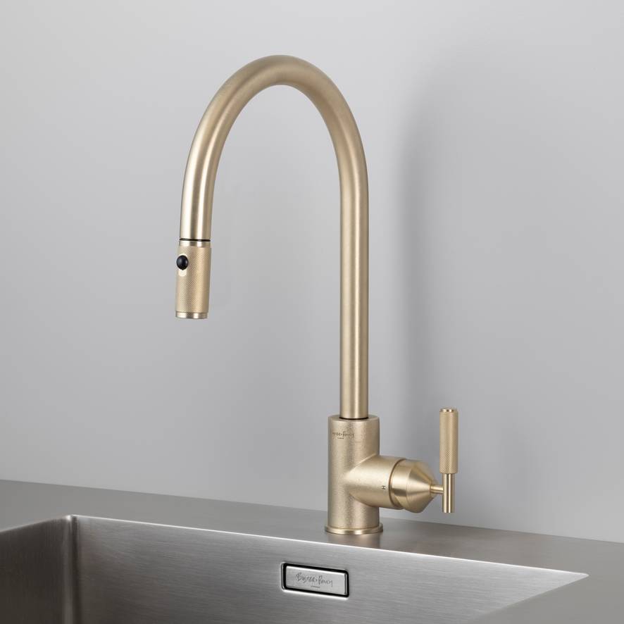 brass kitchen faucet