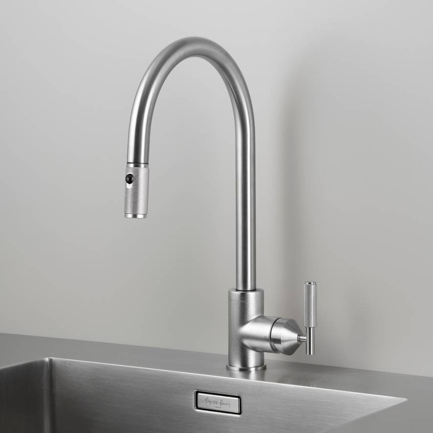 Buster + Punch Cross Pull-out With Dual Spray Kitchen Faucet