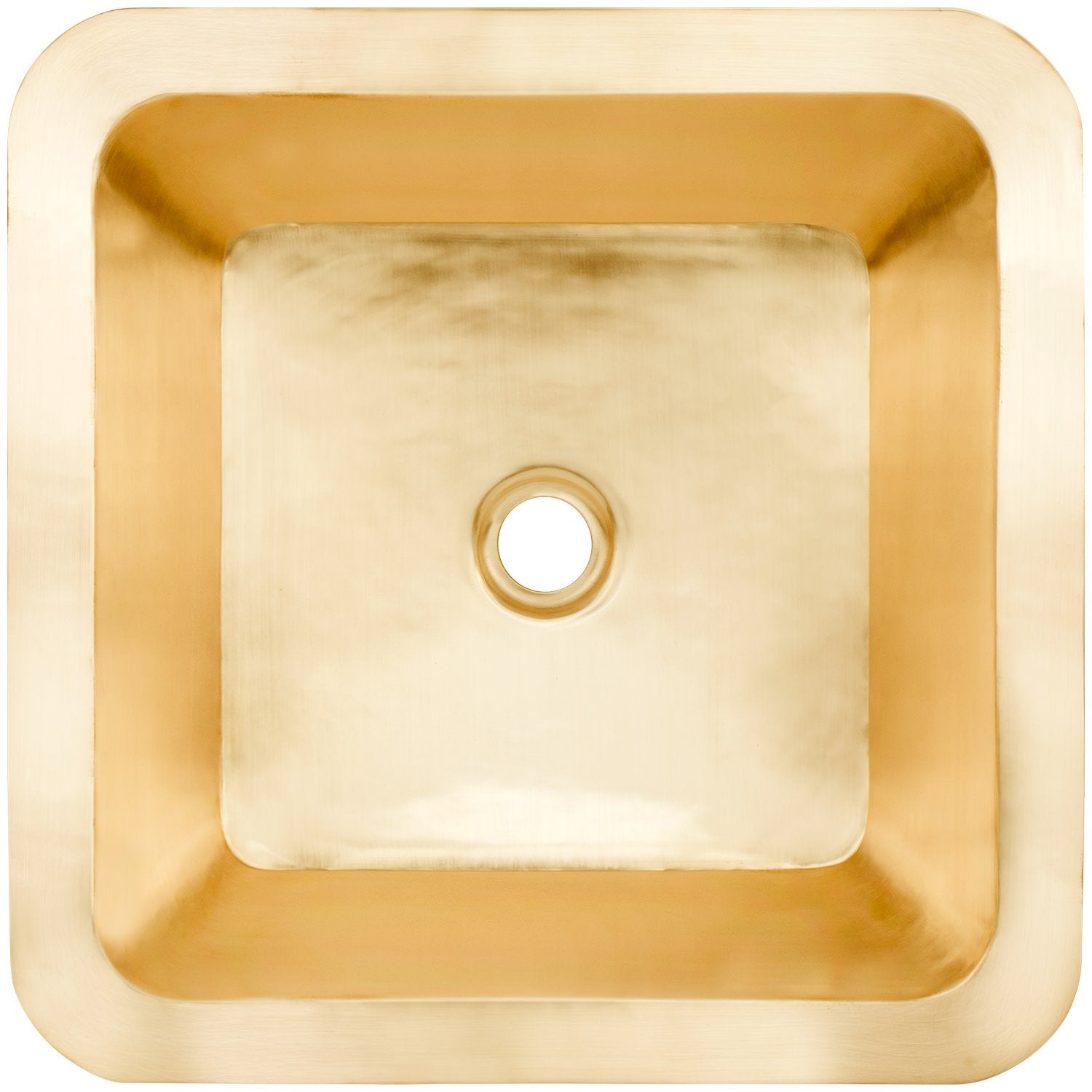 Linkasink Smooth Large Square Drop-In or Undermount Sink 20"