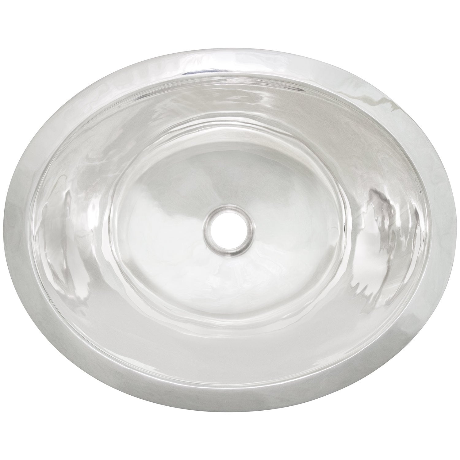 Linkasink Smooth Oval Drop-In or Undermount Drop-In or Undermount Sink 17.5"