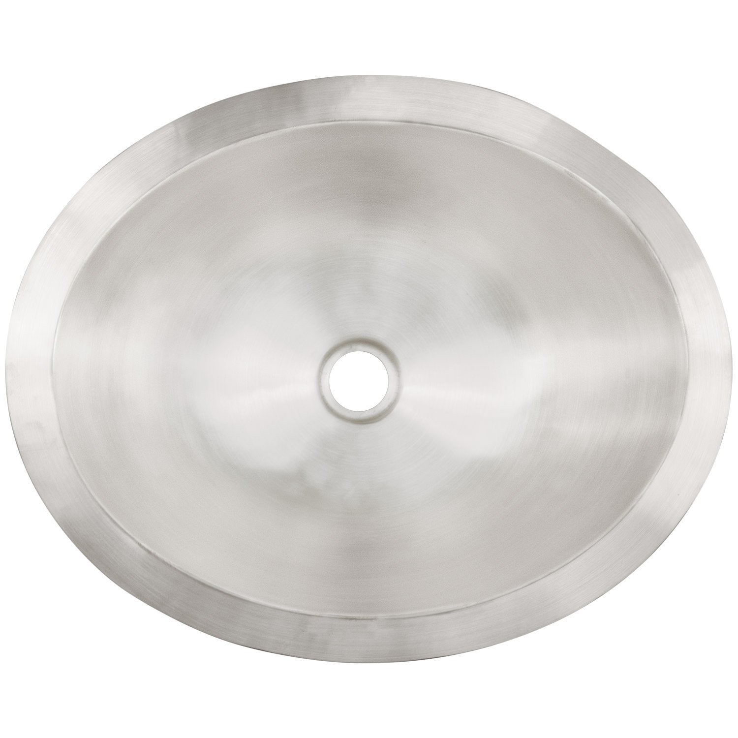 Linkasink Smooth Oval Drop-In or Undermount Drop-In or Undermount Sink 17.5"