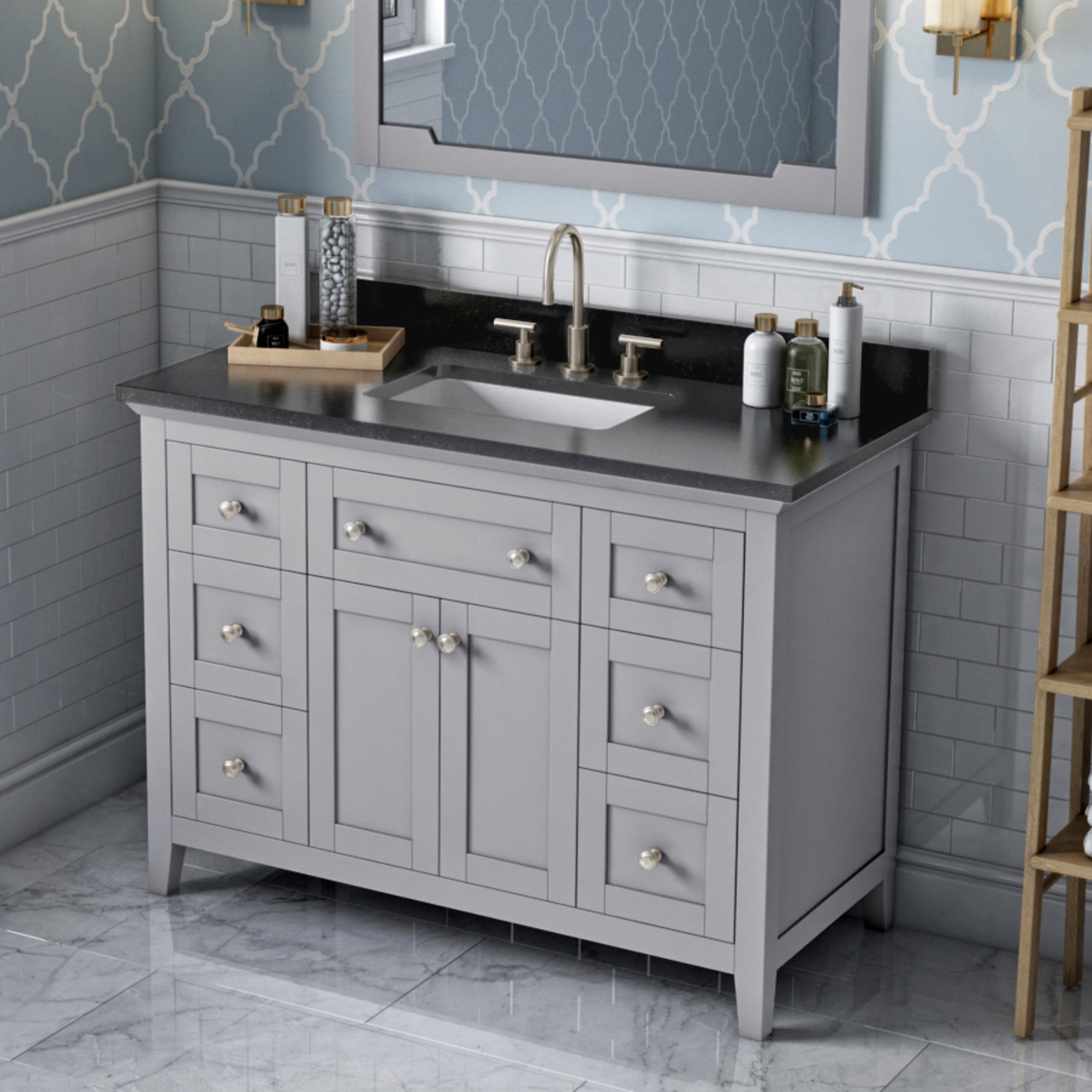 Jeffrey Alexander 48" Chatham Vanity Set