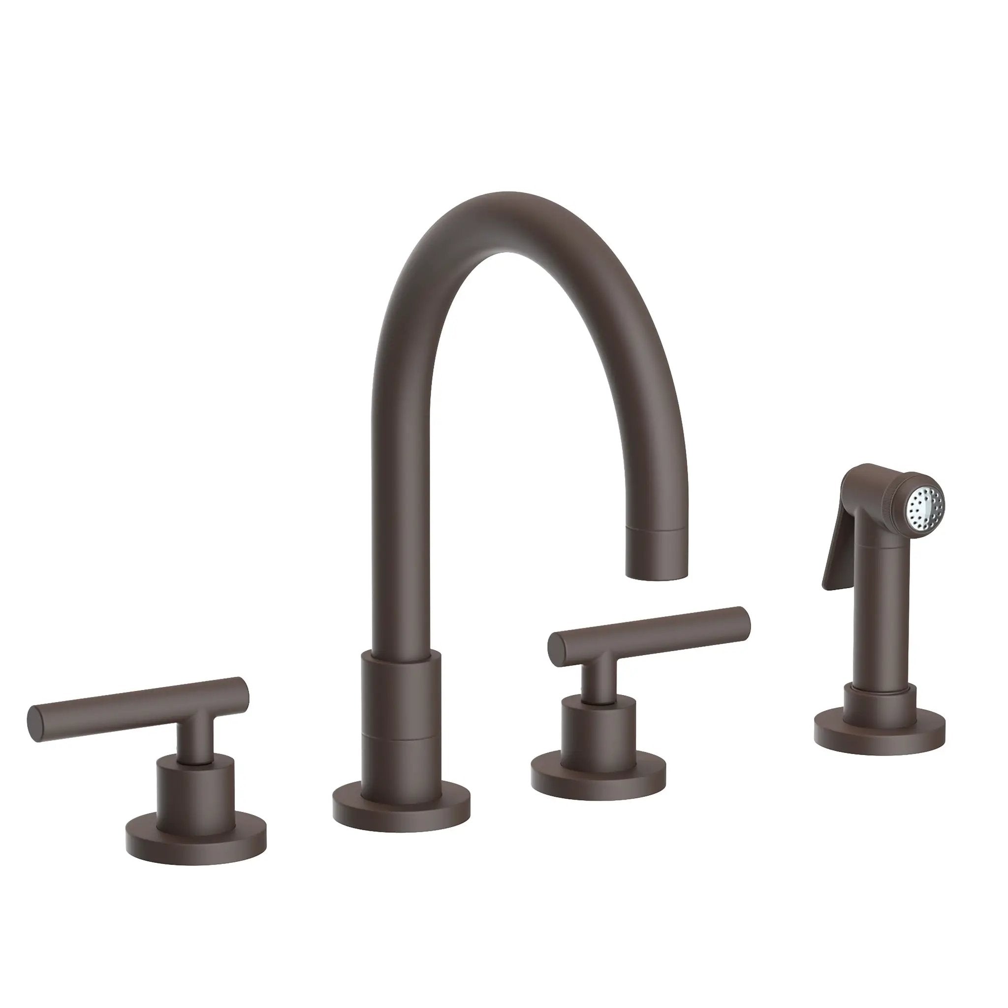 Newport Brass East Linear Kitchen Faucet with Side Spray by Newport Brass