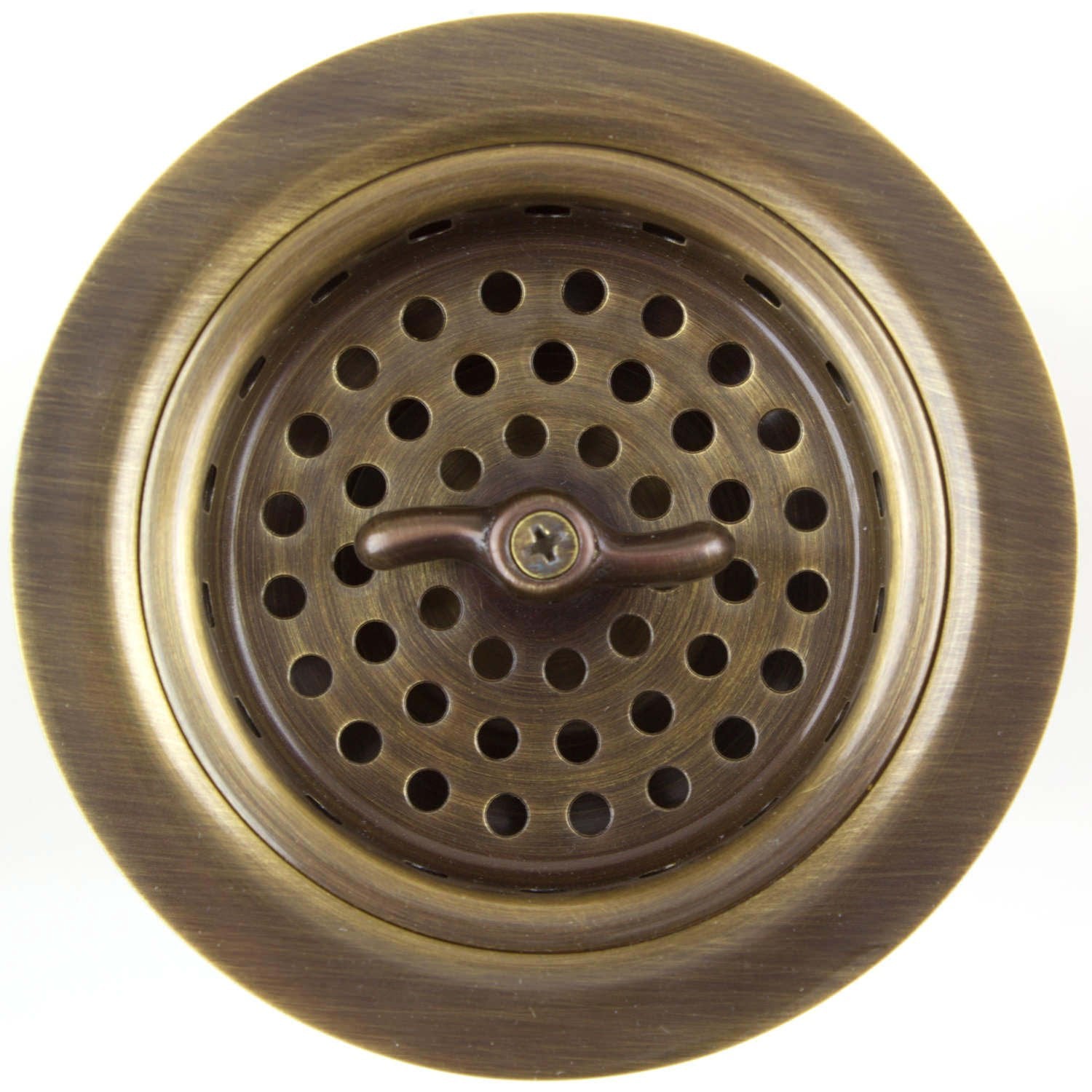 antique bronze drain