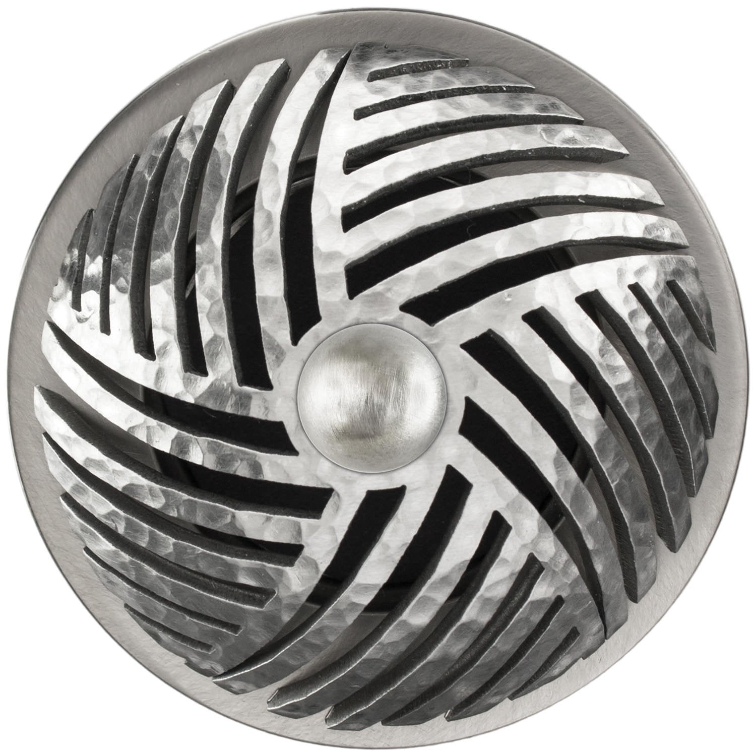 Linkasink Herringbone Grid Strainer 1.5" Without Overflow - Metal Sphere