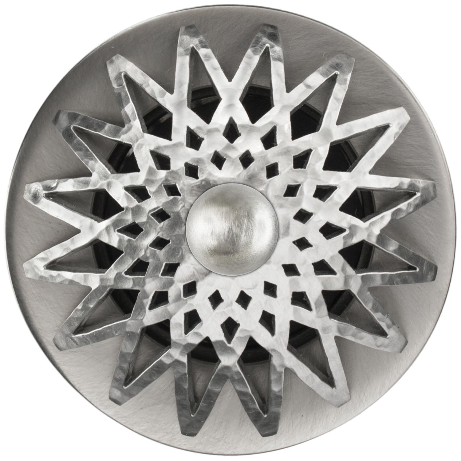 Linkasink Star Grid Strainer 1.5" With Overflow - Metal Sphere