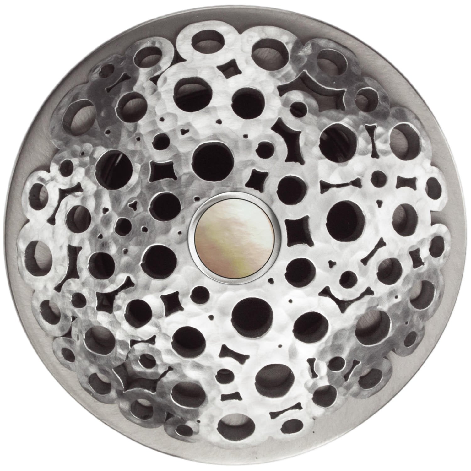 Linkasink Loop Grid Strainer 1.5" Without Overflow - Mother of Pearl