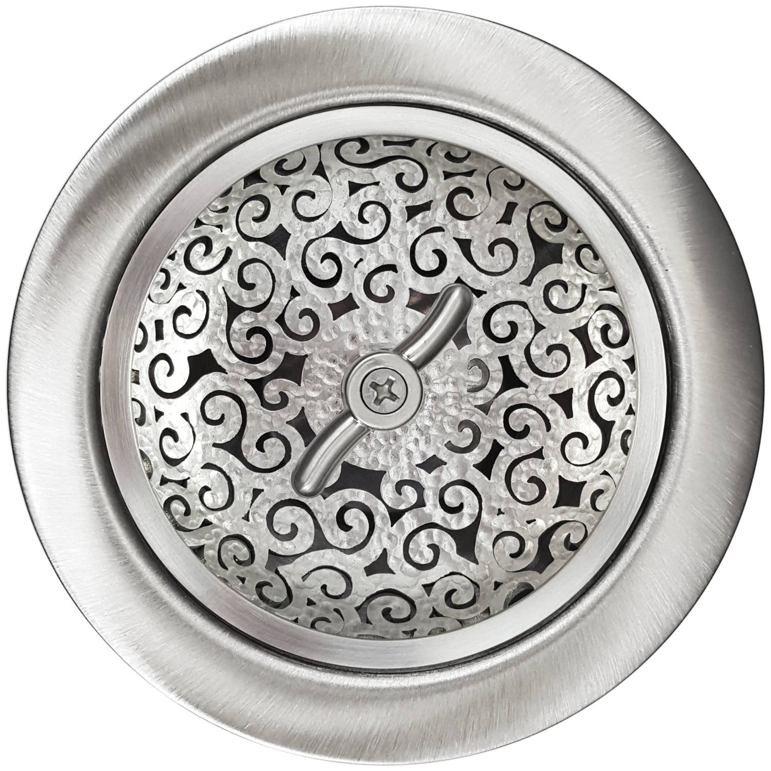 Linkasink Swirl Basket Strainer Without Overflow 3.5"