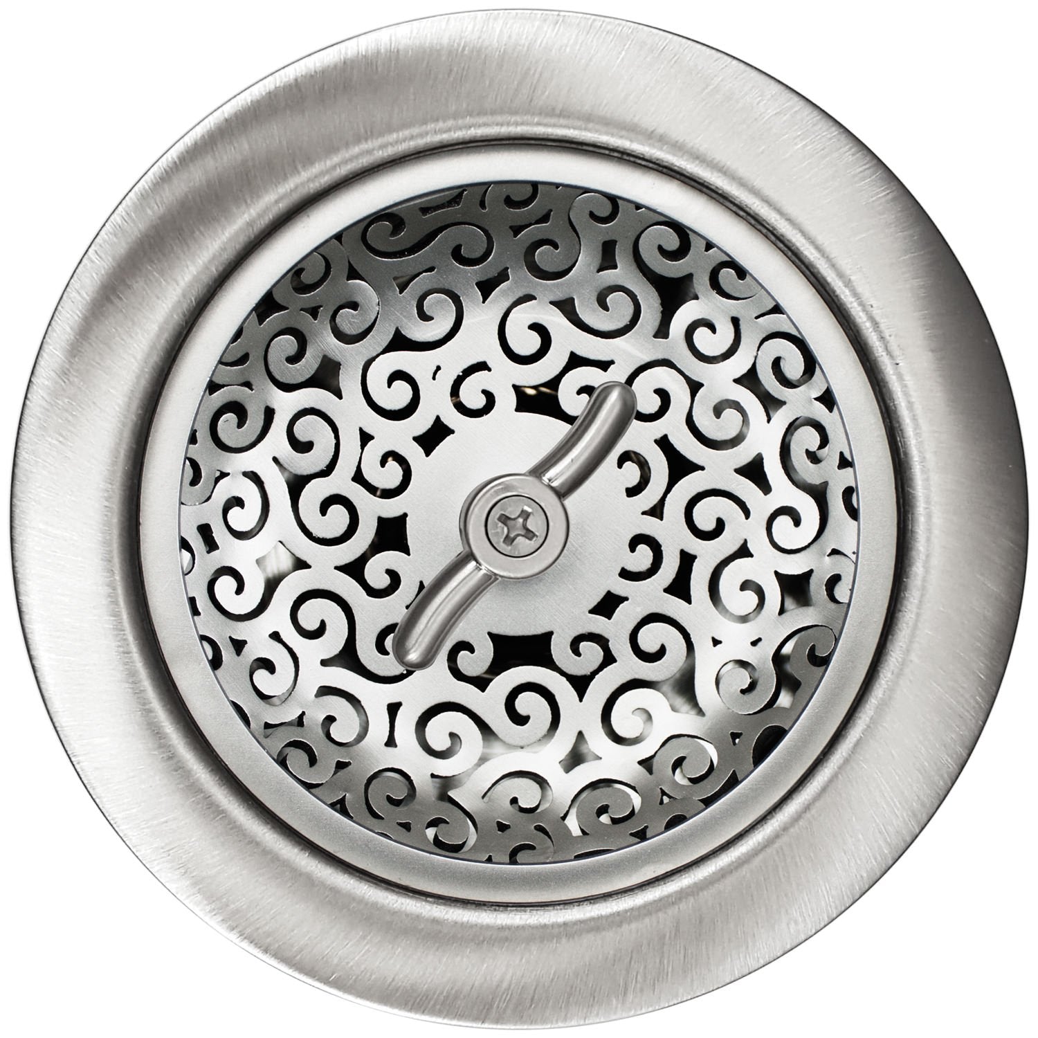Linkasink Swirl Basket Strainer Without Overflow 3.5"