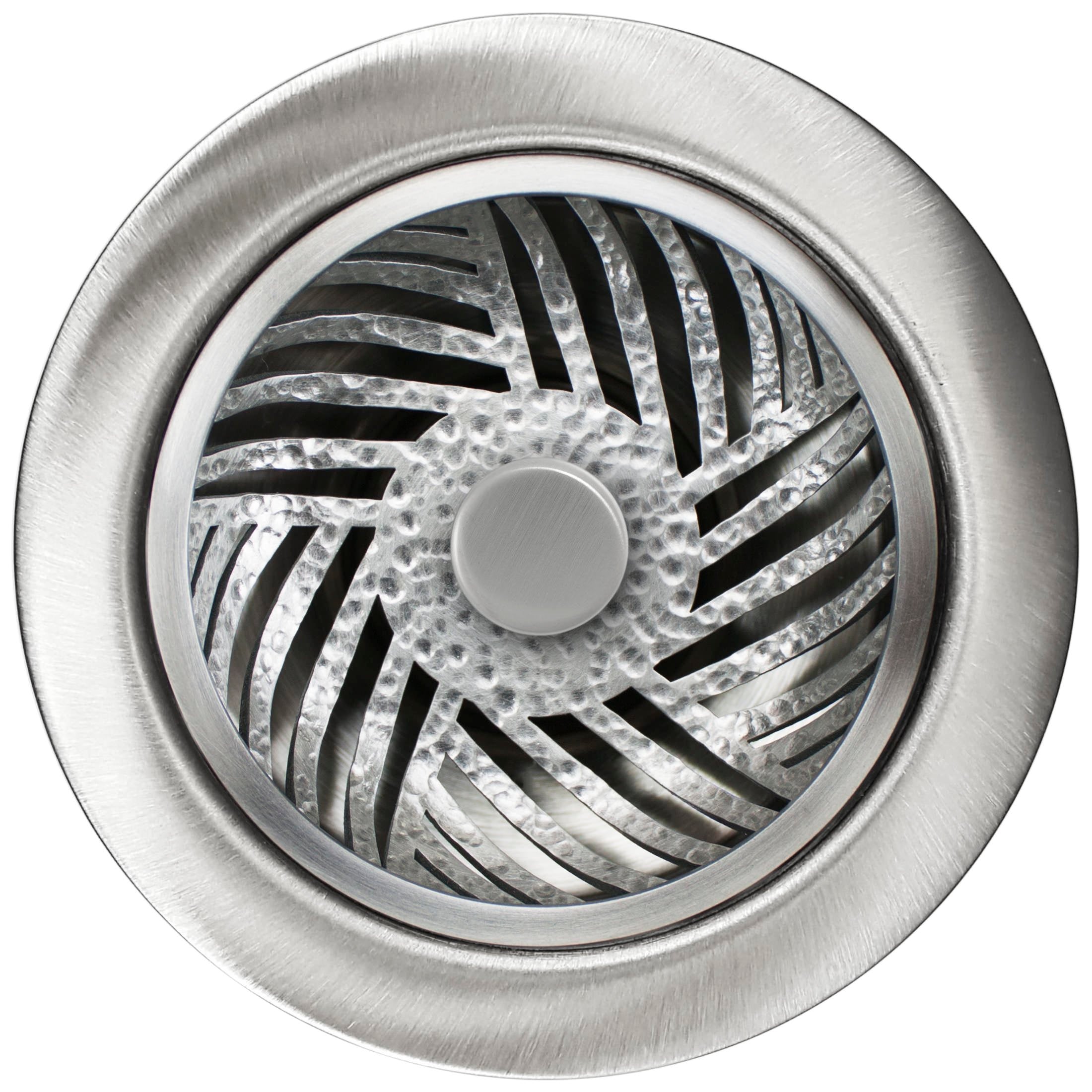 Linkasink Herringbone Disposal Flange Without Overflow and with Stopper 3.5"