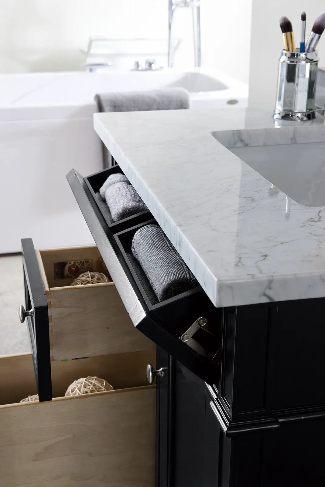 black onyx vanity