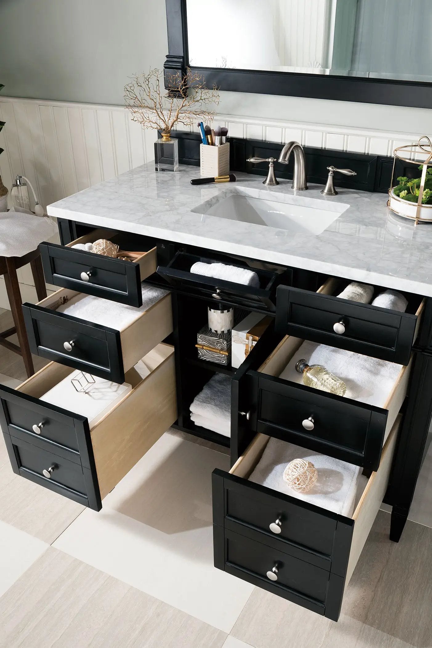 black onyx vanity