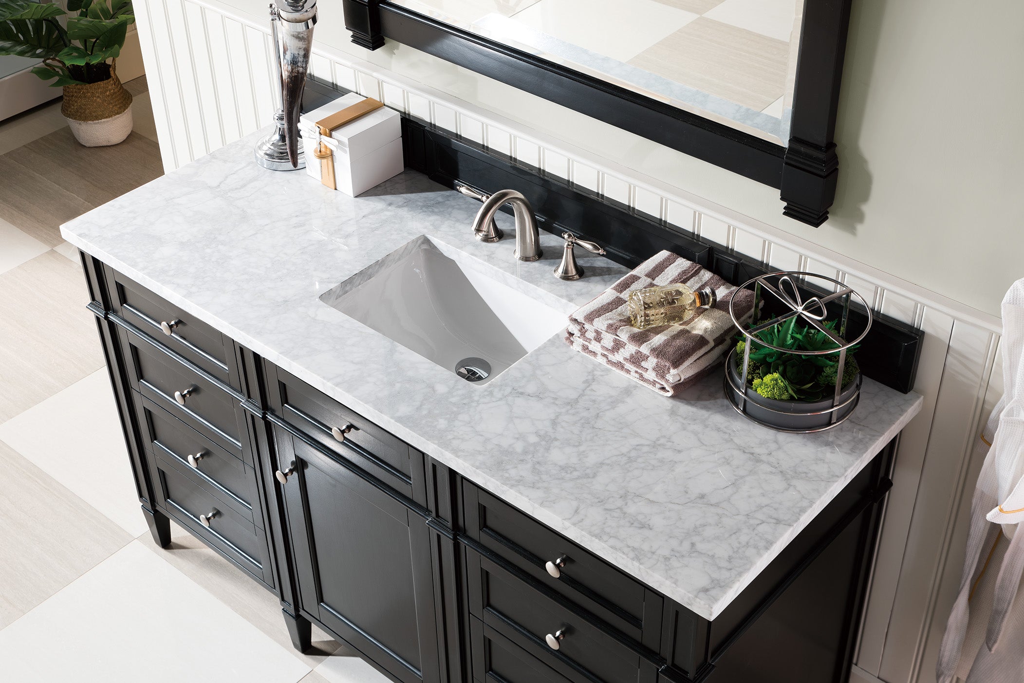 black onyx vanity