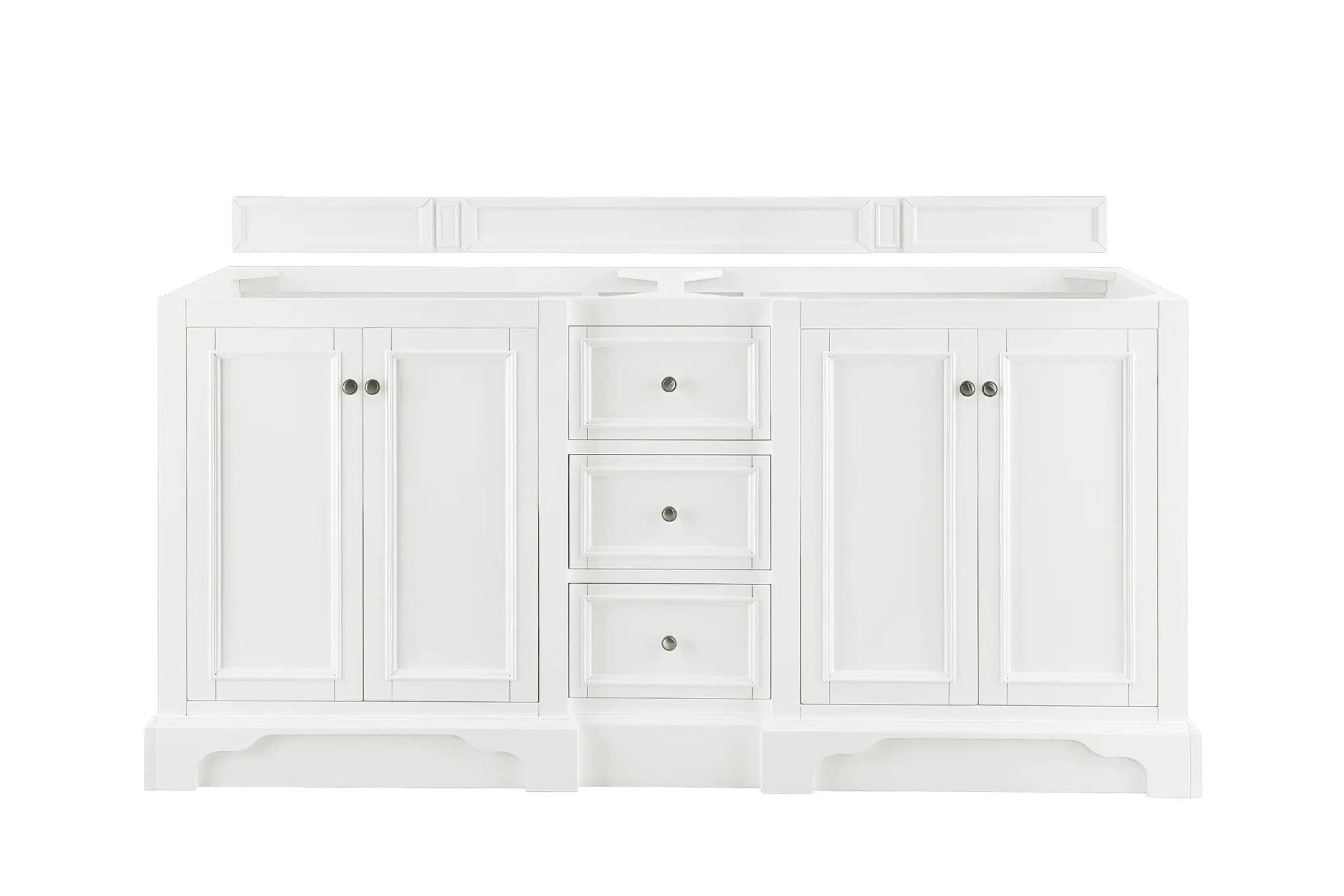 bright white vanity