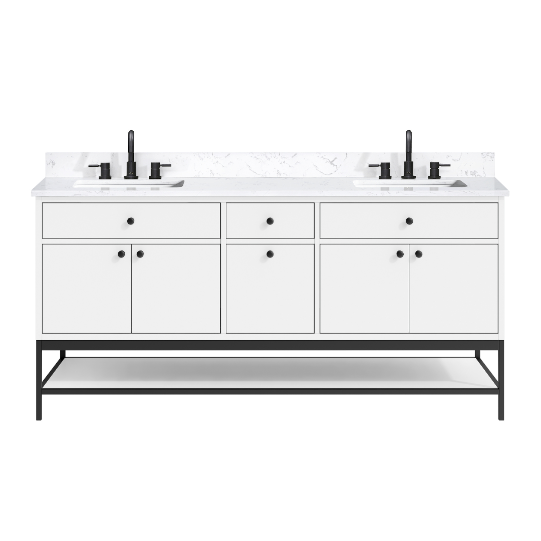 Avanity Paisley 72 Inch Vanity Set