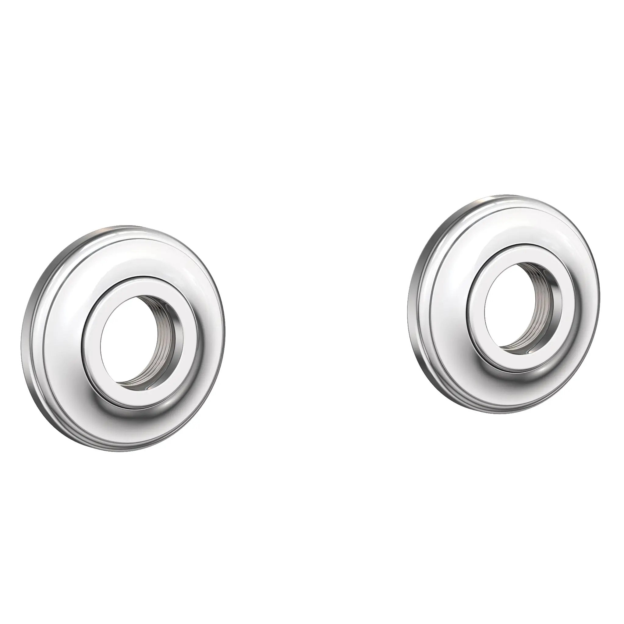 polished chrome grab bar