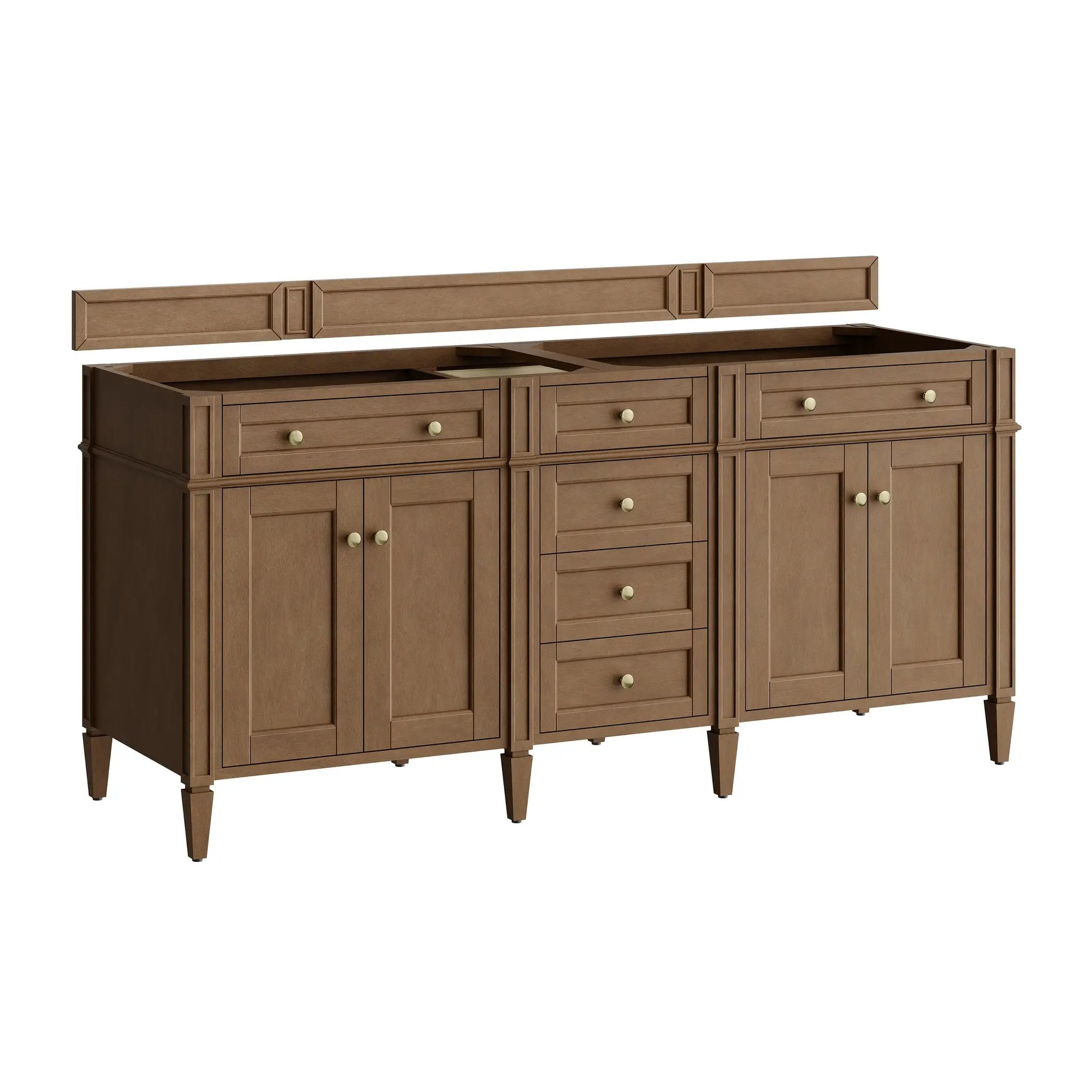 pecan vanity