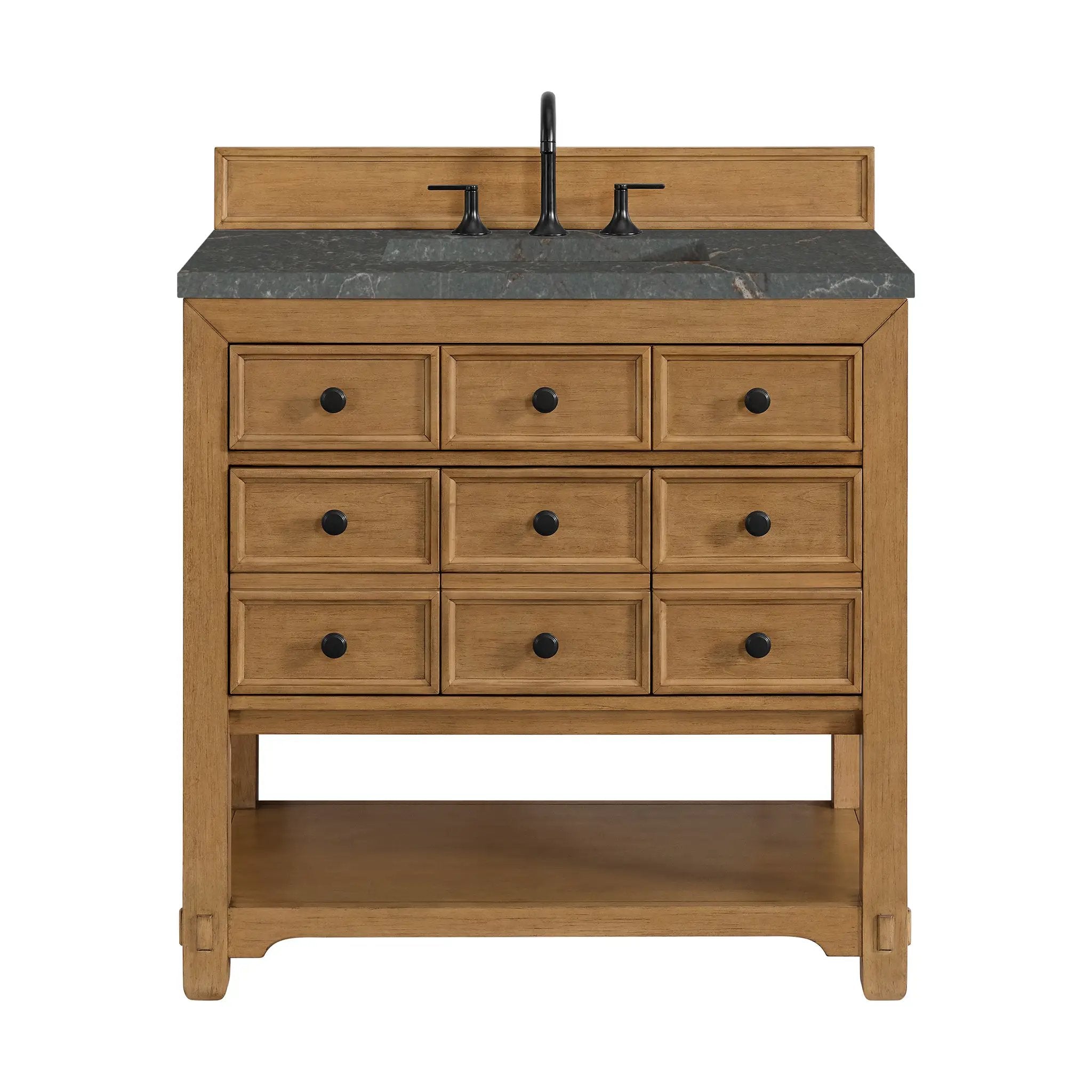 James Martin Malibu 36" Single Vanity Set - Amber Birch by James Martin Vanities