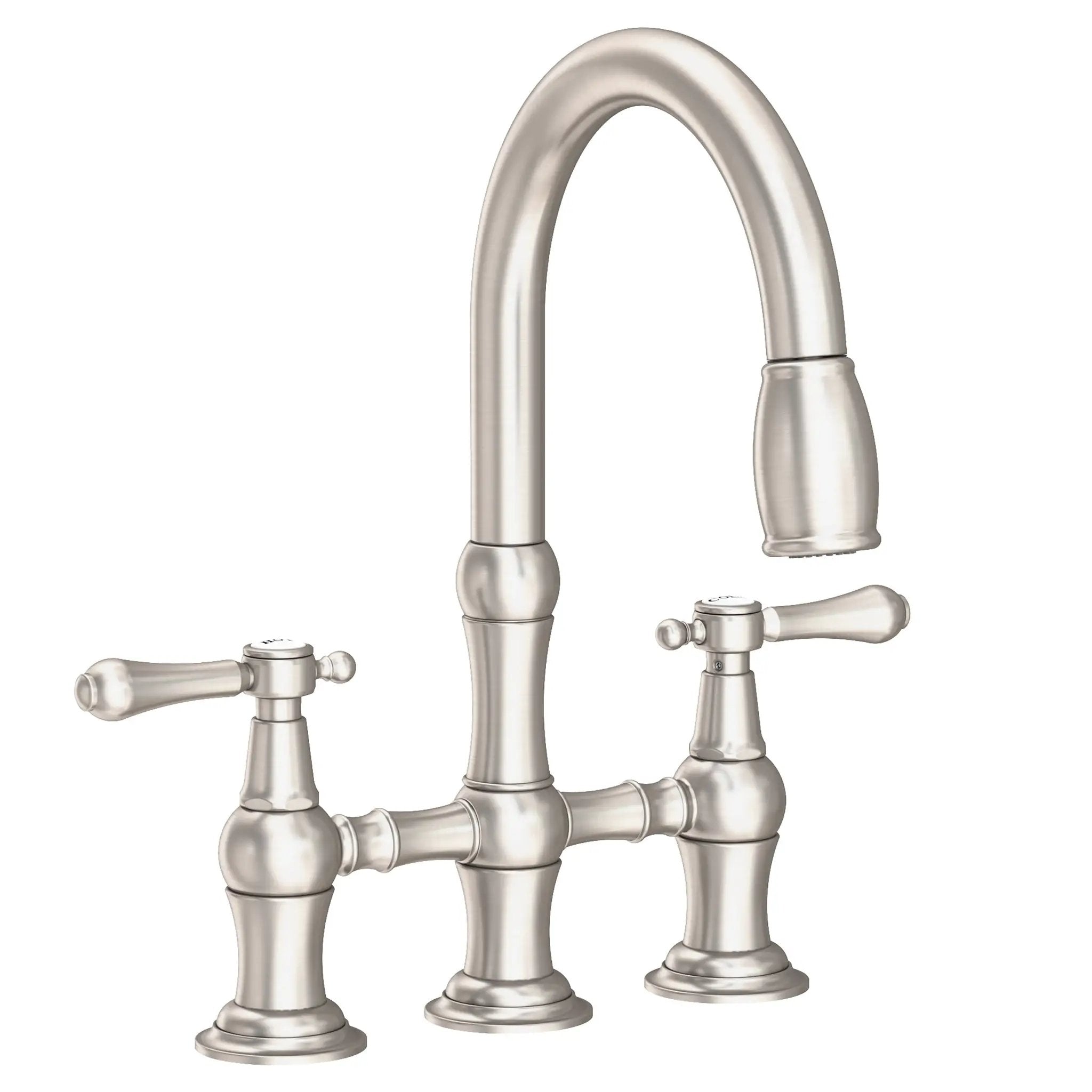 Newport Brass Chesterfield Kitchen Bridge Pull-Down Faucet by Newport Brass