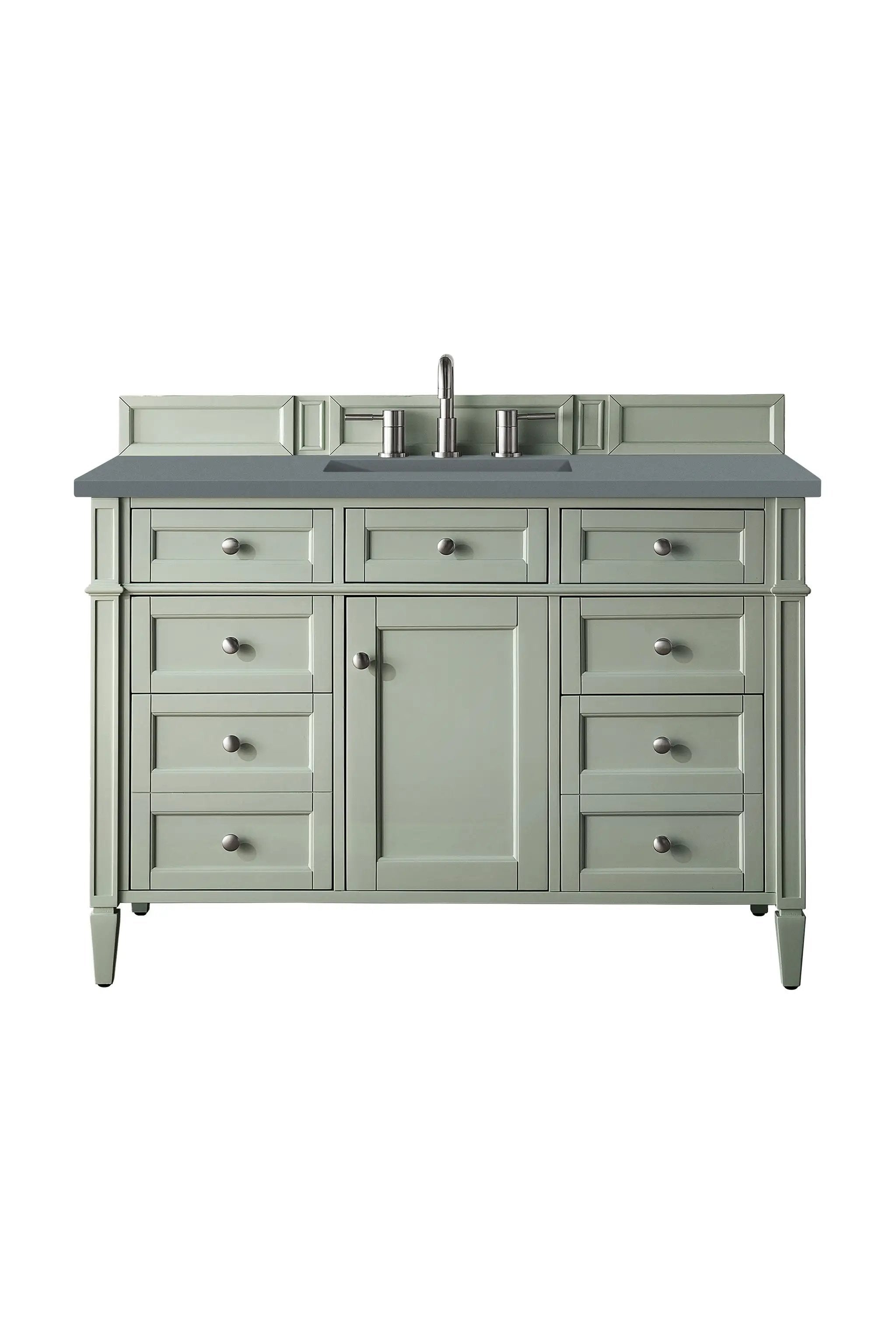 James Martin Brittany 48" Single Vanity Set - Sage Green by James Martin Vanities