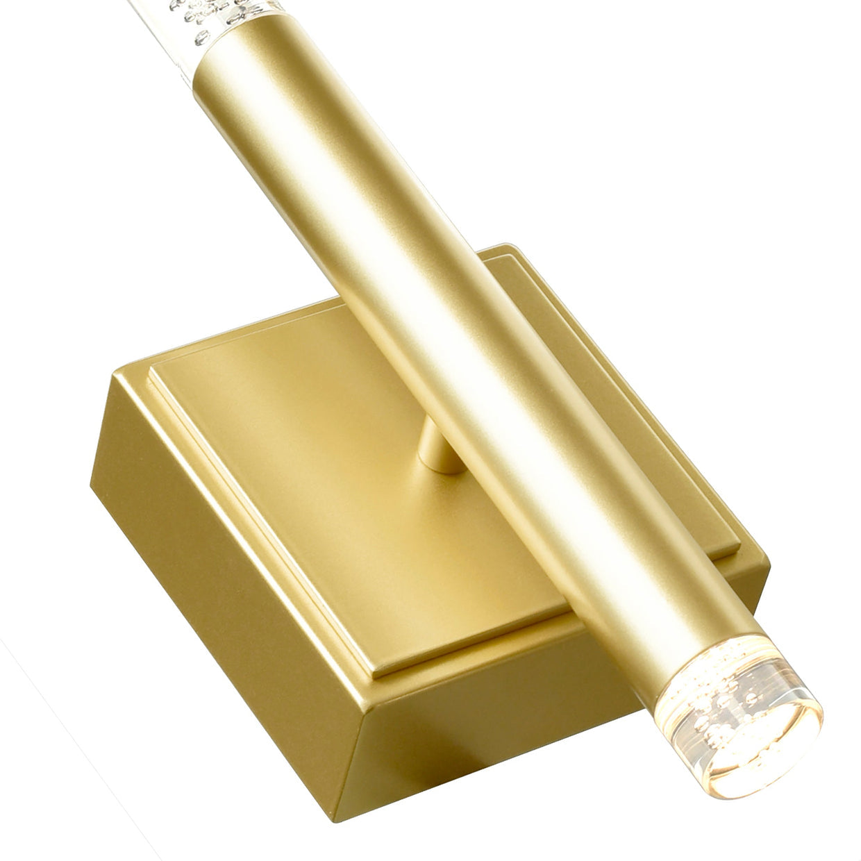 satin gold mount base