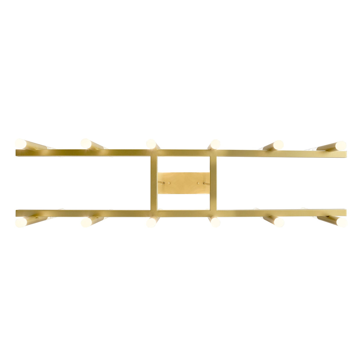 satin gold mount base