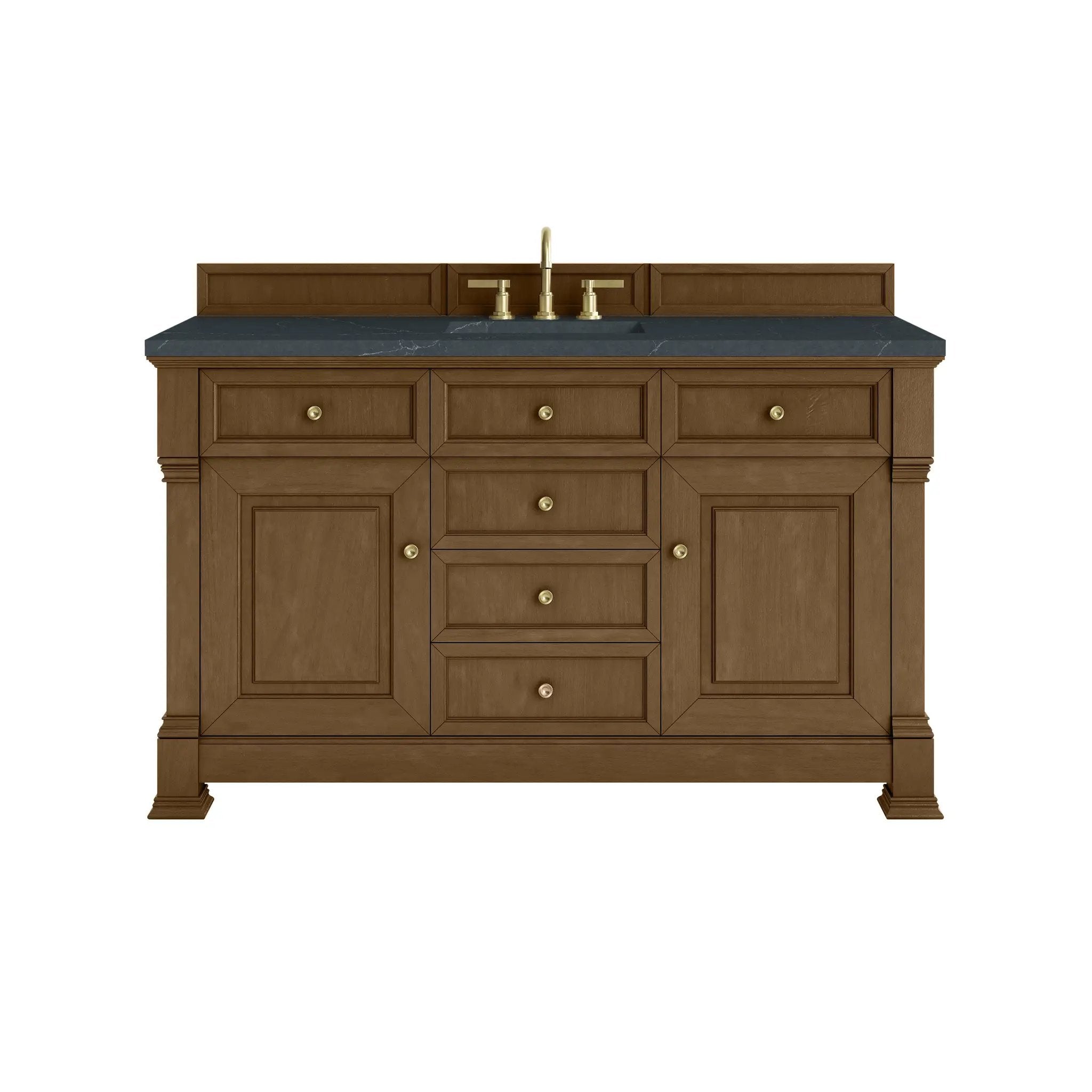 James Martin Brookfield 60" Single Vanity Set - Honey Oak by James Martin Vanities