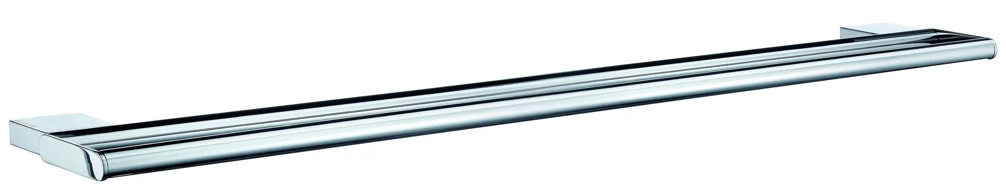 polished chrome towel rail