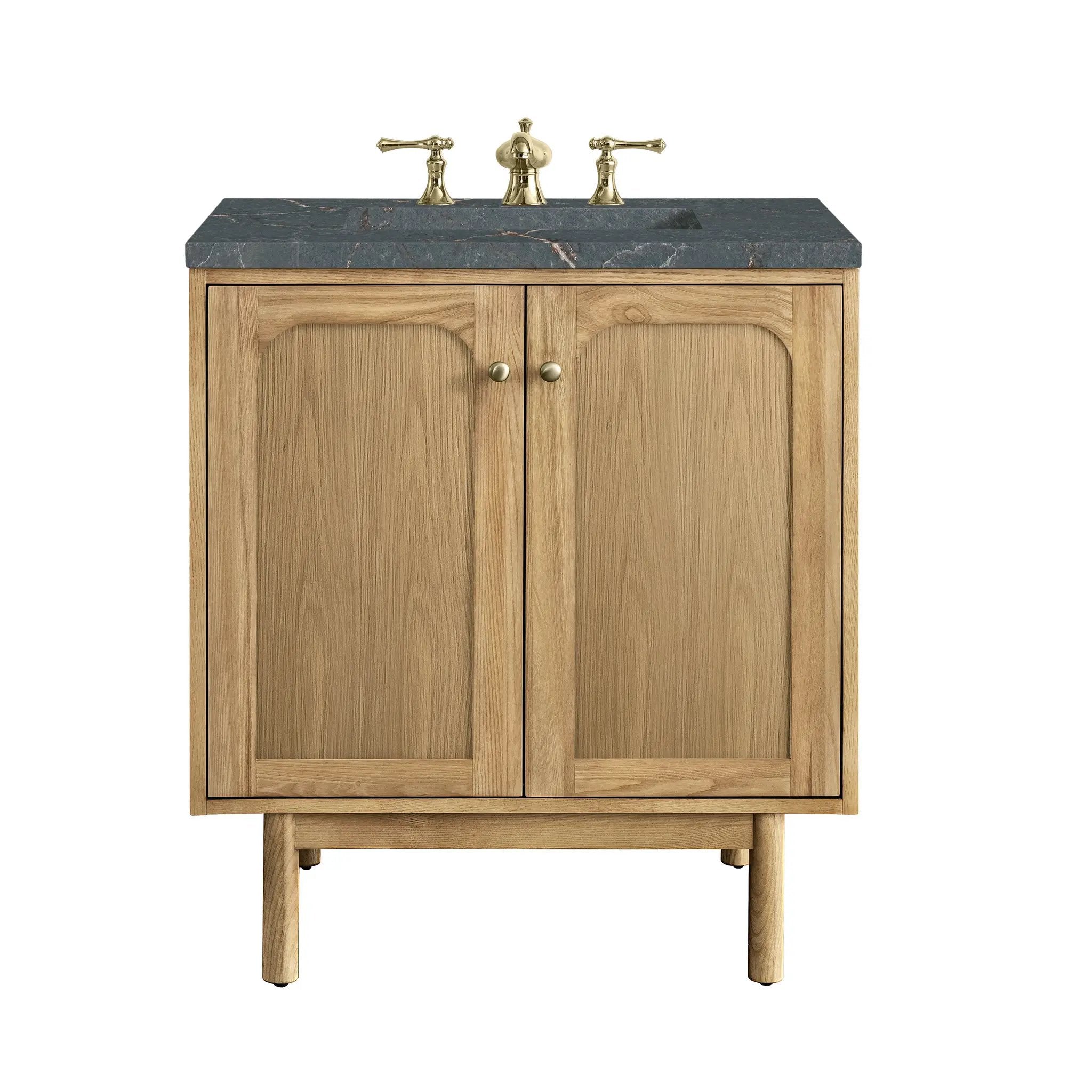 James Martin Laurent 30" Single Vanity Set - Light Natural Oak by James Martin Vanities