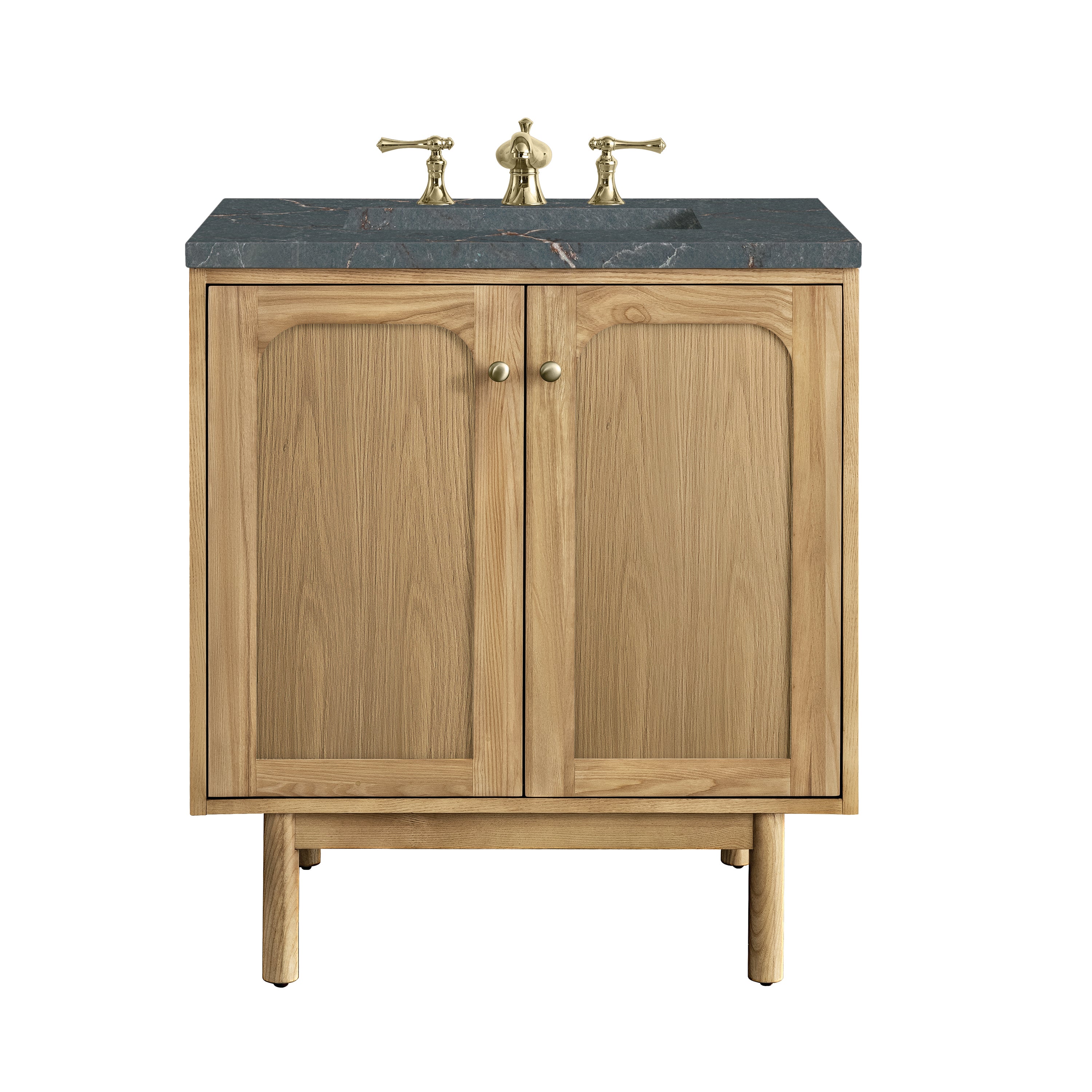 James Martin Vanities Laurent 30" Single Vanity - Light Natural Oak