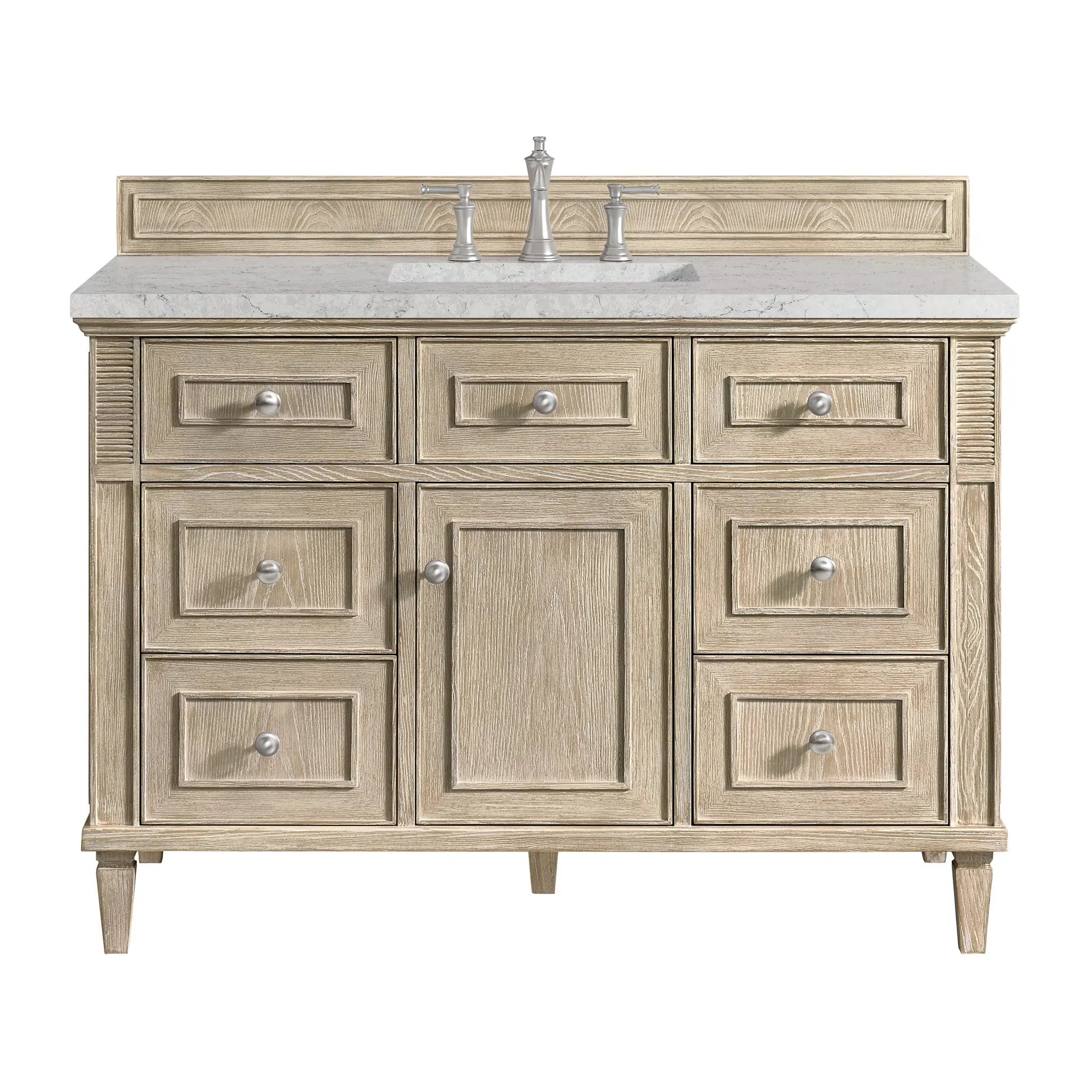 James Martin Lorelai 48" Single Vanity Set - Whitewashed Oak by James Martin Vanities