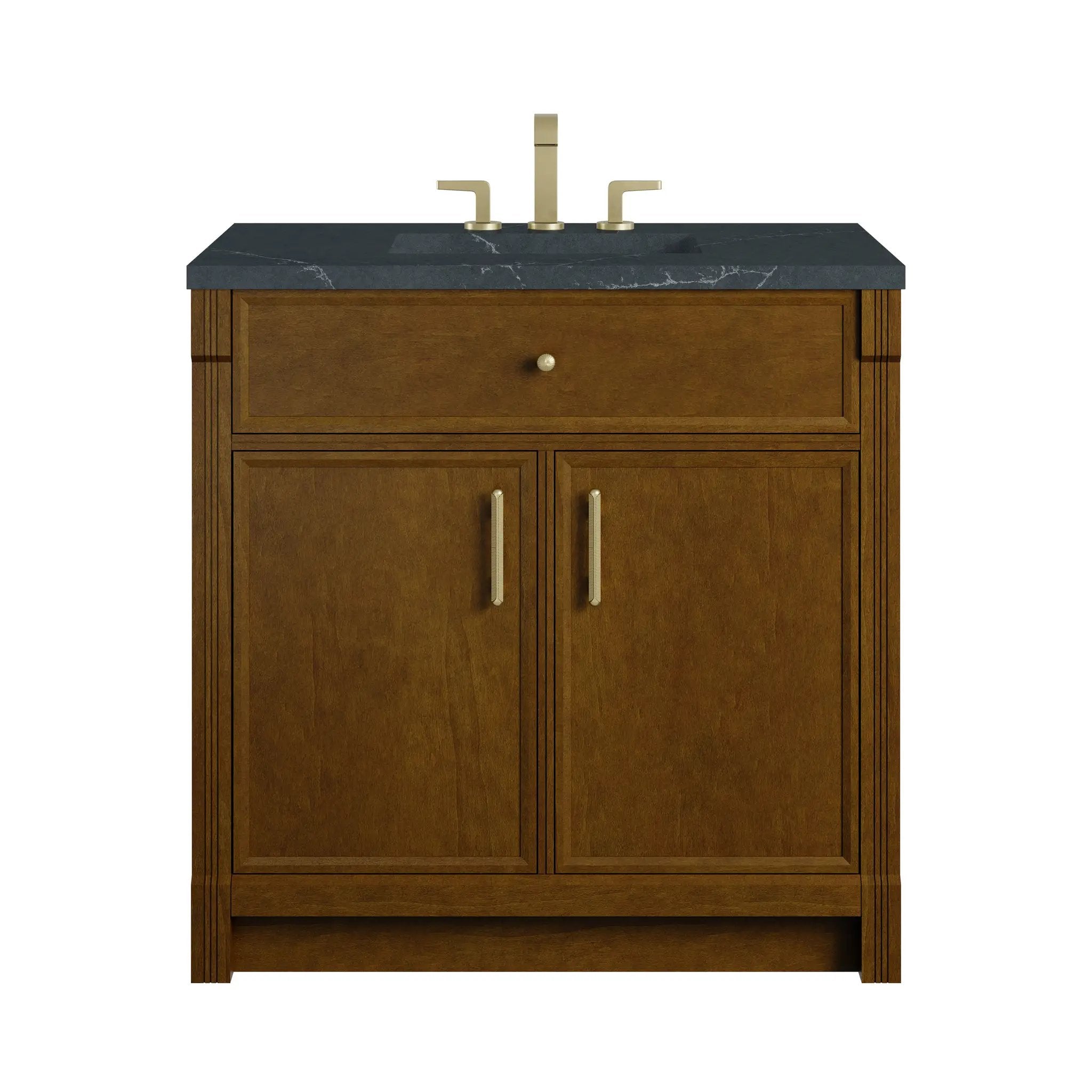 James Martin Bellshire 36" Single Vanity Set - Honey Oak by James Martin Vanities